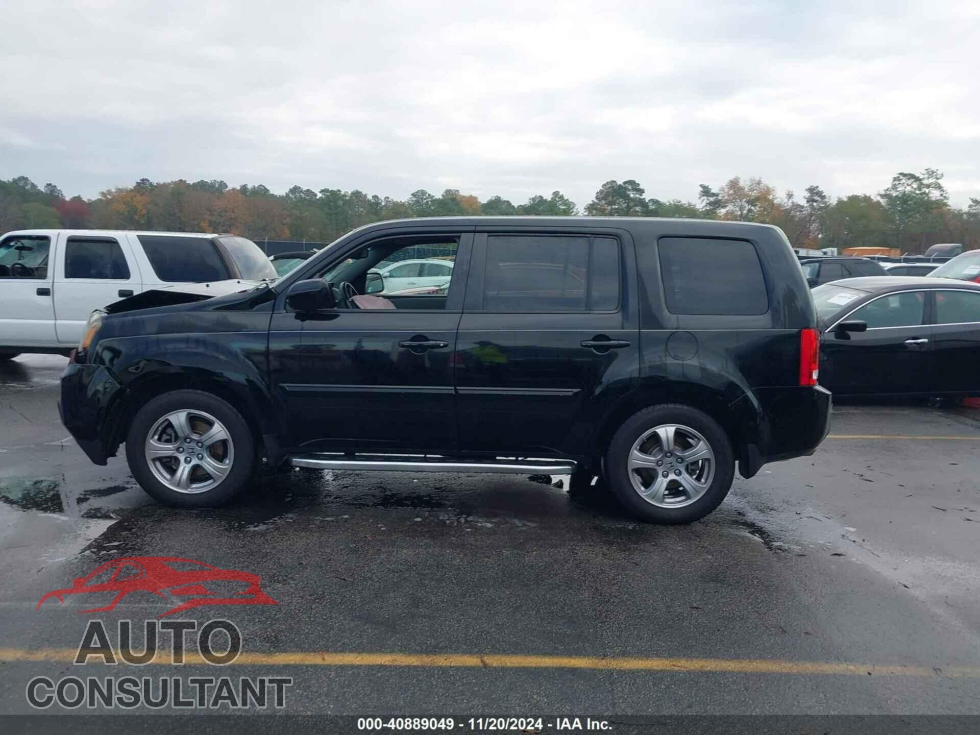 HONDA PILOT 2012 - 5FNYF4H62CB007331
