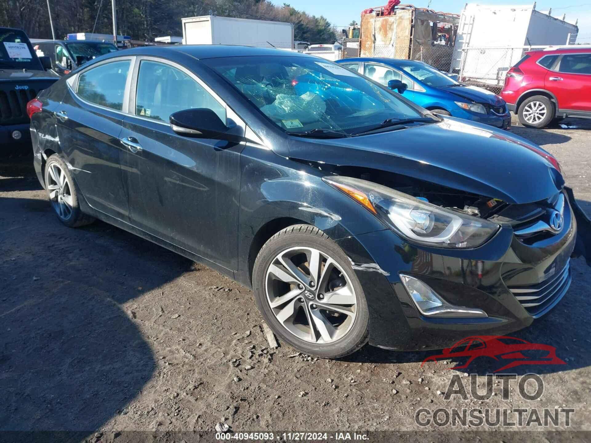 HYUNDAI ELANTRA 2015 - KMHDH4AE8FU266407