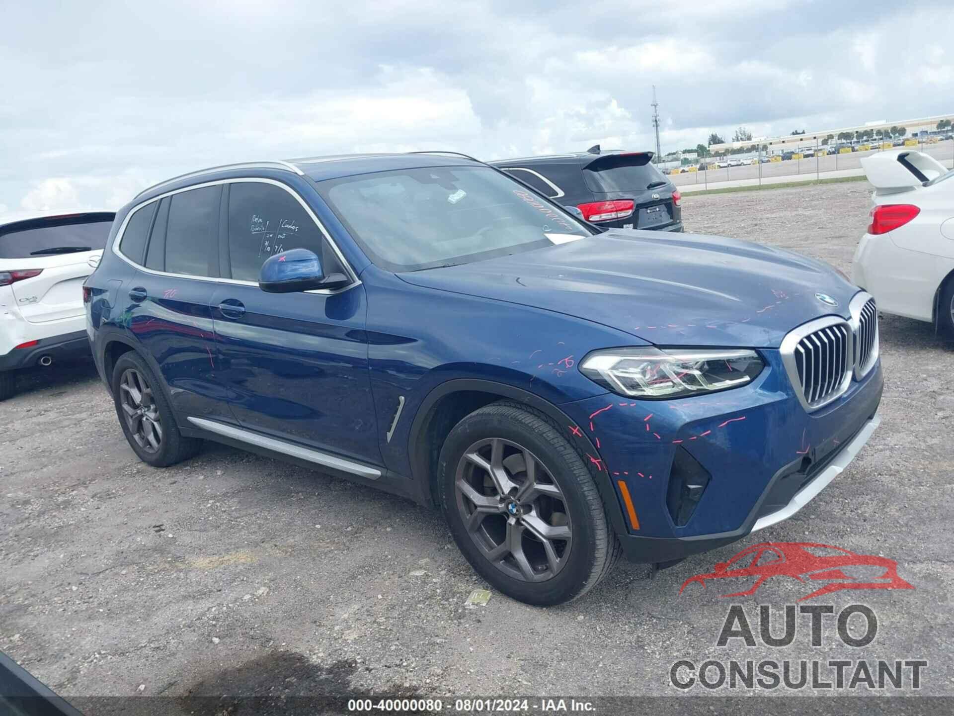 BMW X3 2023 - 5UX43DP09P9N93772