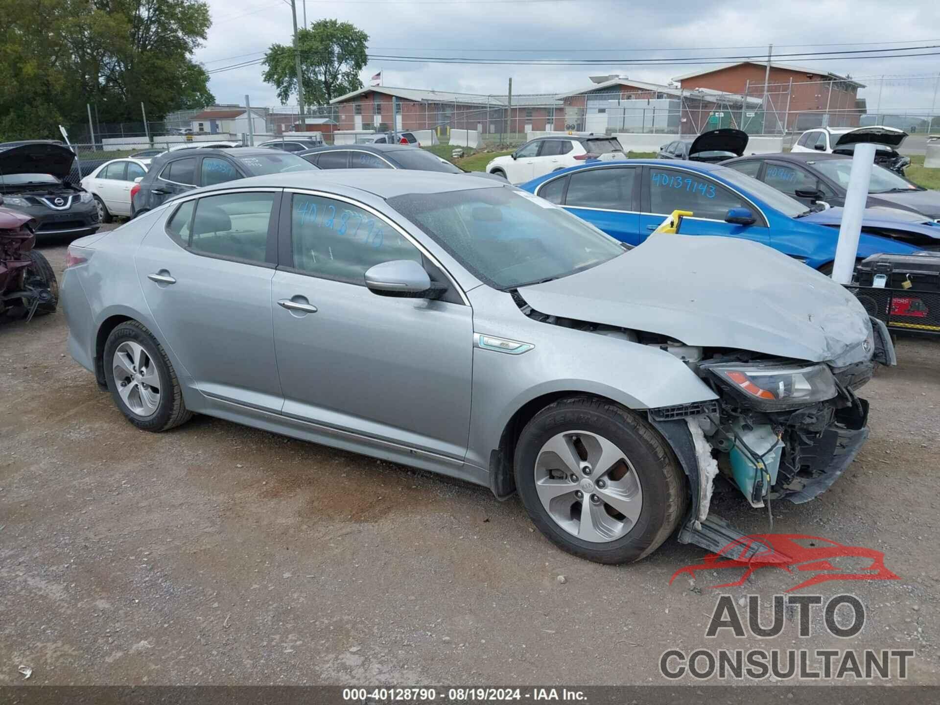 KIA OPTIMA HYBRID 2015 - KNAGM4ADXF5084610