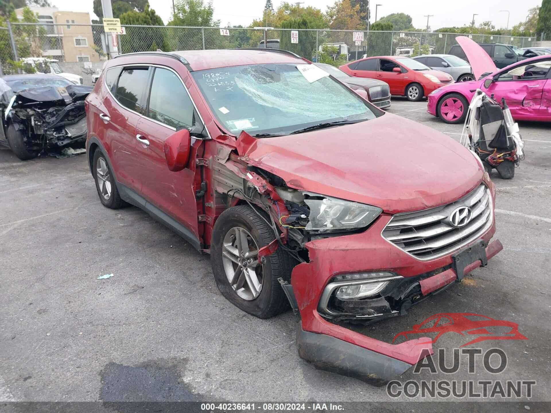 HYUNDAI SANTA FE SPORT 2017 - 5XYZU3LB2HG417619