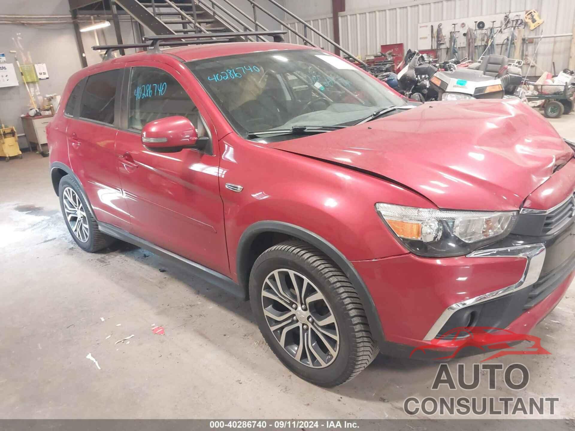 MITSUBISHI OUTLANDER SPORT 2017 - JA4AR3AUXHZ001638