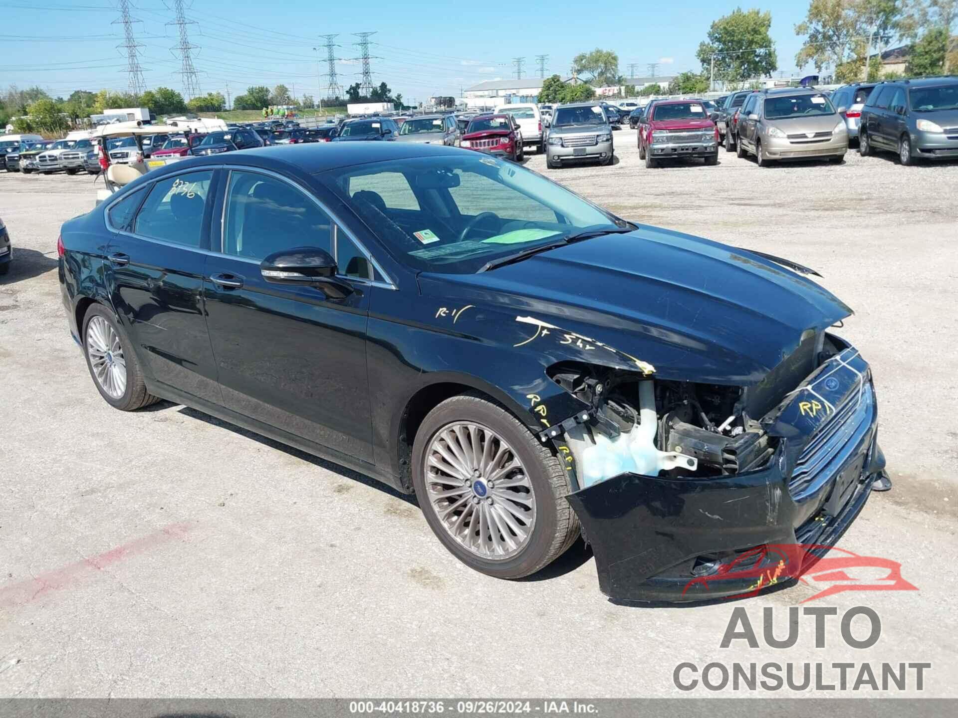 FORD FUSION 2016 - 3FA6P0K98GR391416