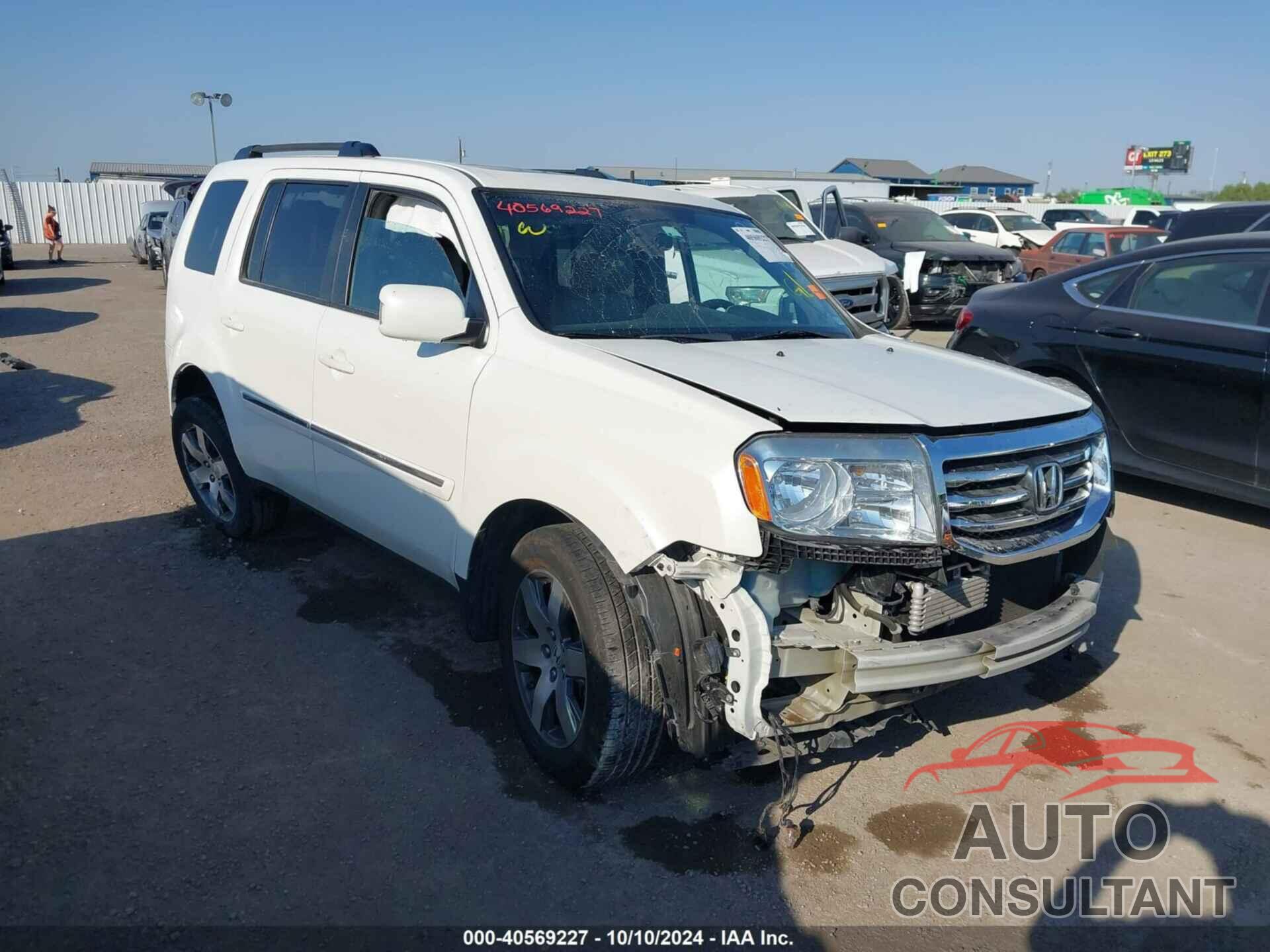 HONDA PILOT 2014 - 5FNYF4H95EB026176