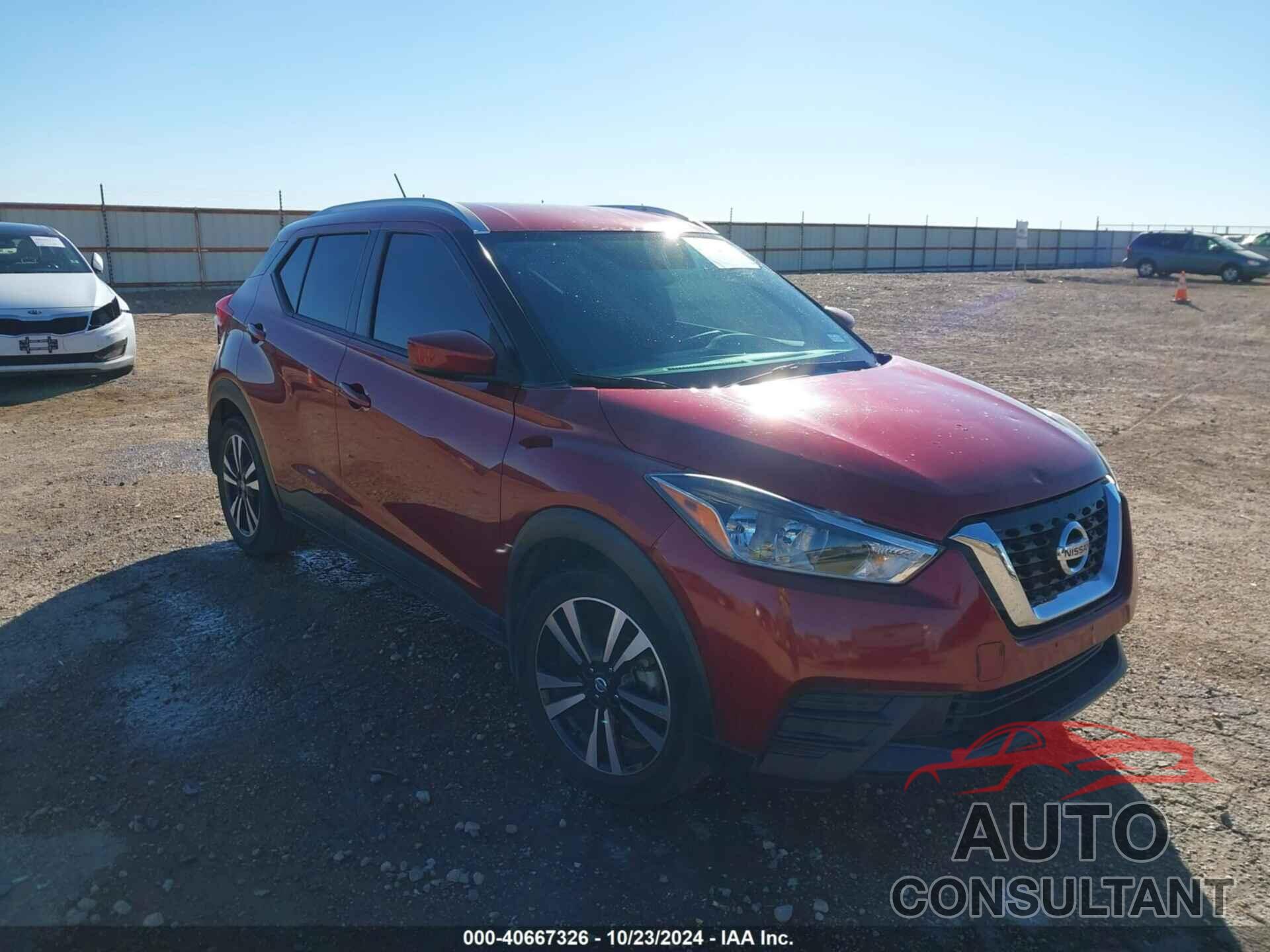 NISSAN KICKS 2019 - 3N1CP5CU8KL516121