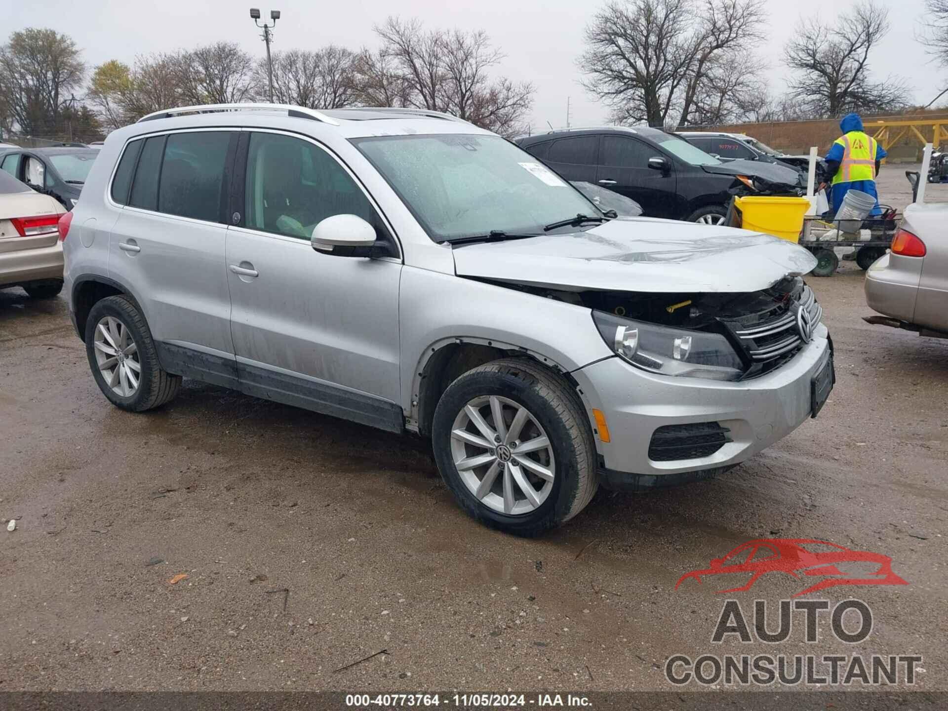 VOLKSWAGEN TIGUAN 2017 - WVGRV7AX7HK016768