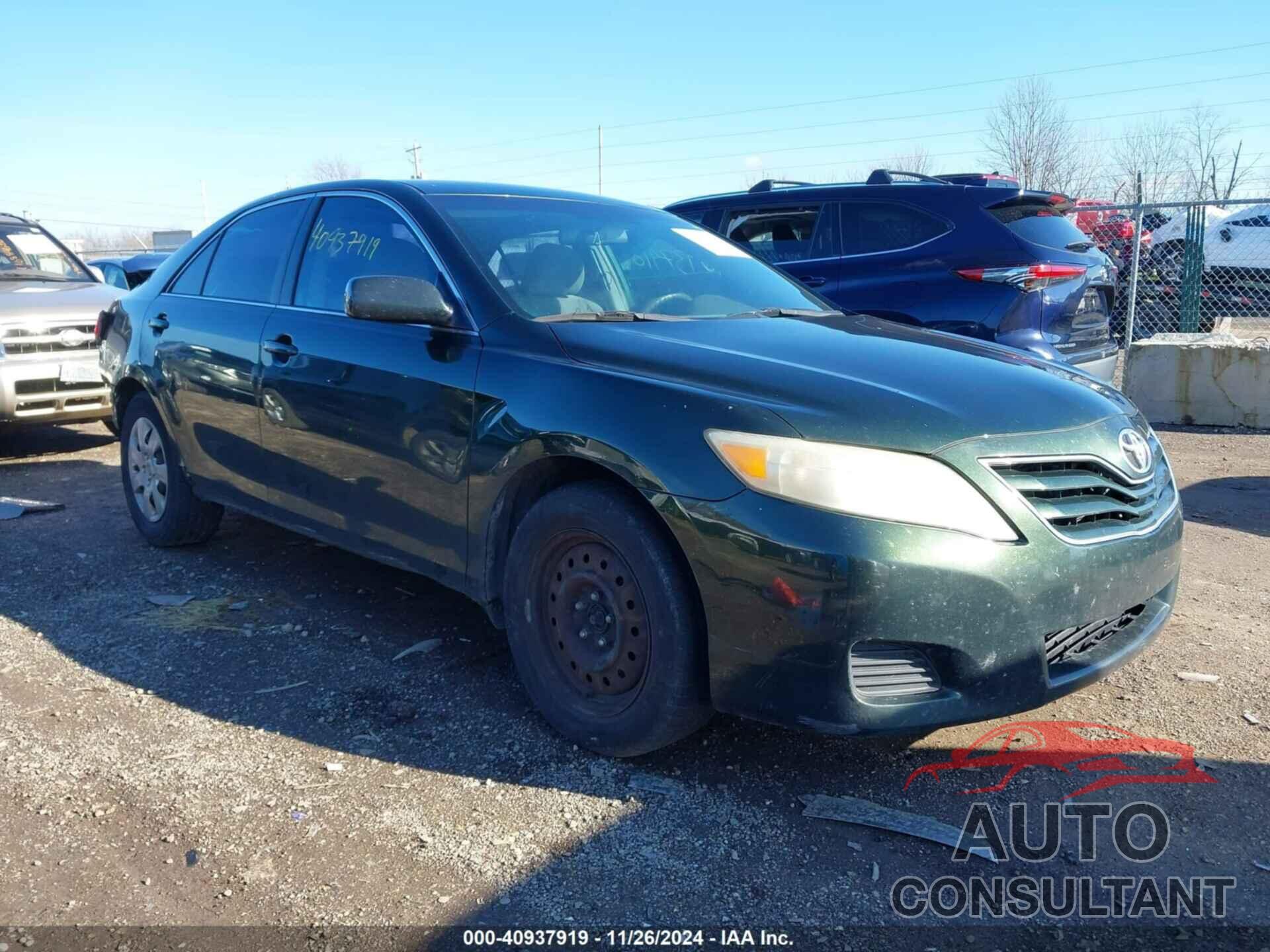 TOYOTA CAMRY 2010 - 4T4BF3EK2AR001455