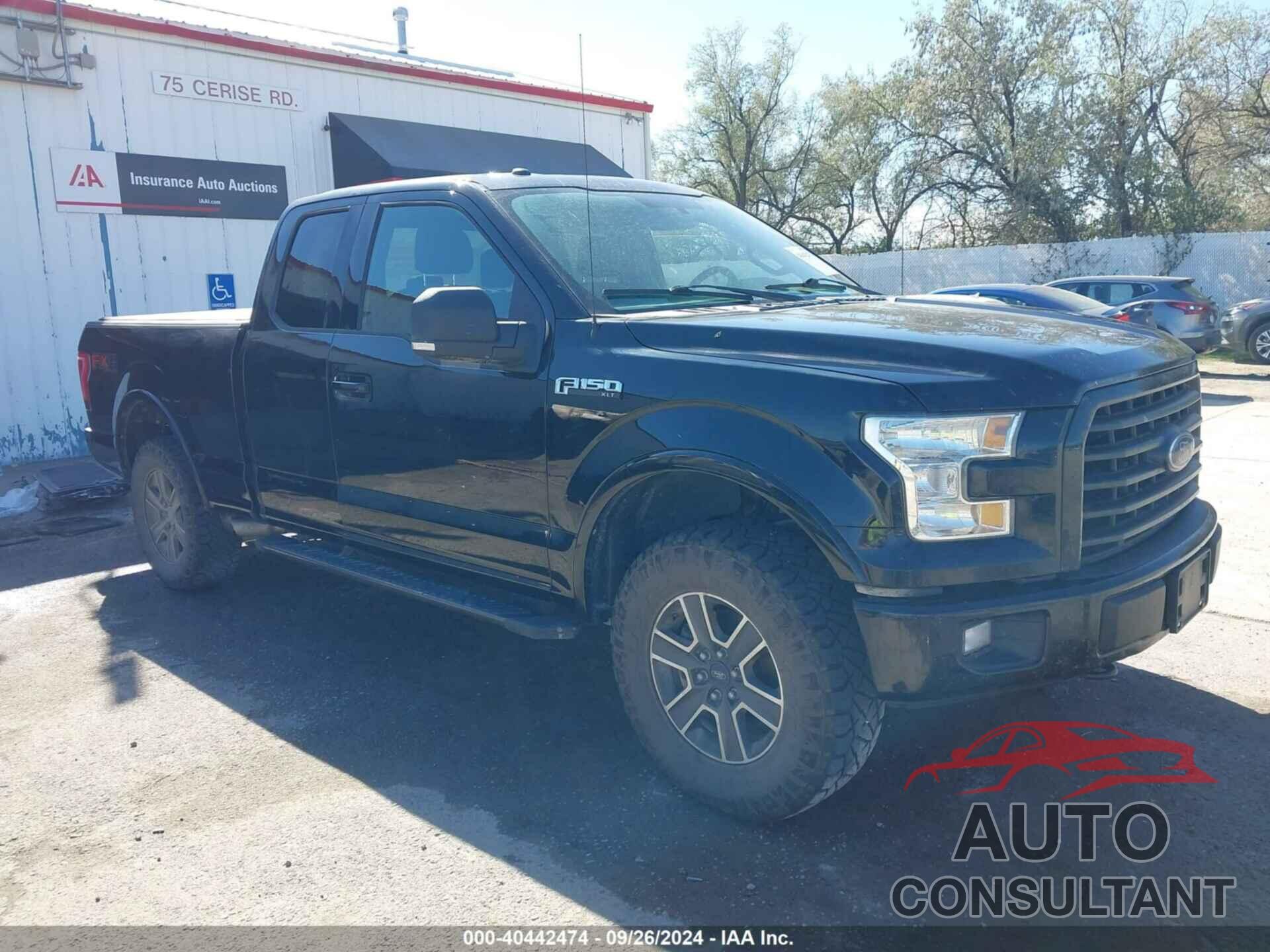 FORD F-150 2016 - 1FTFX1EF9GKD13247