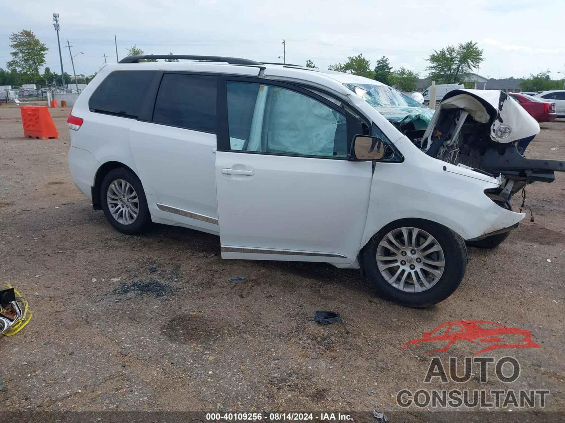 TOYOTA SIENNA 2012 - 5TDYK3DC4CS256386