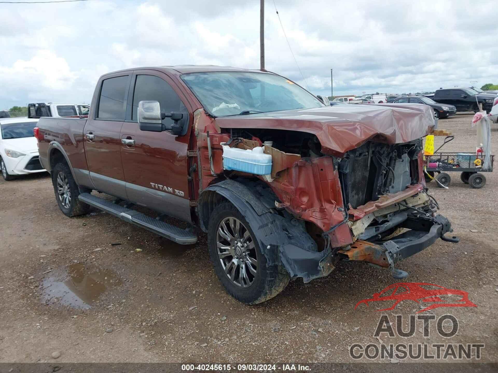 NISSAN TITAN XD 2018 - 1N6AA1F42JN517576