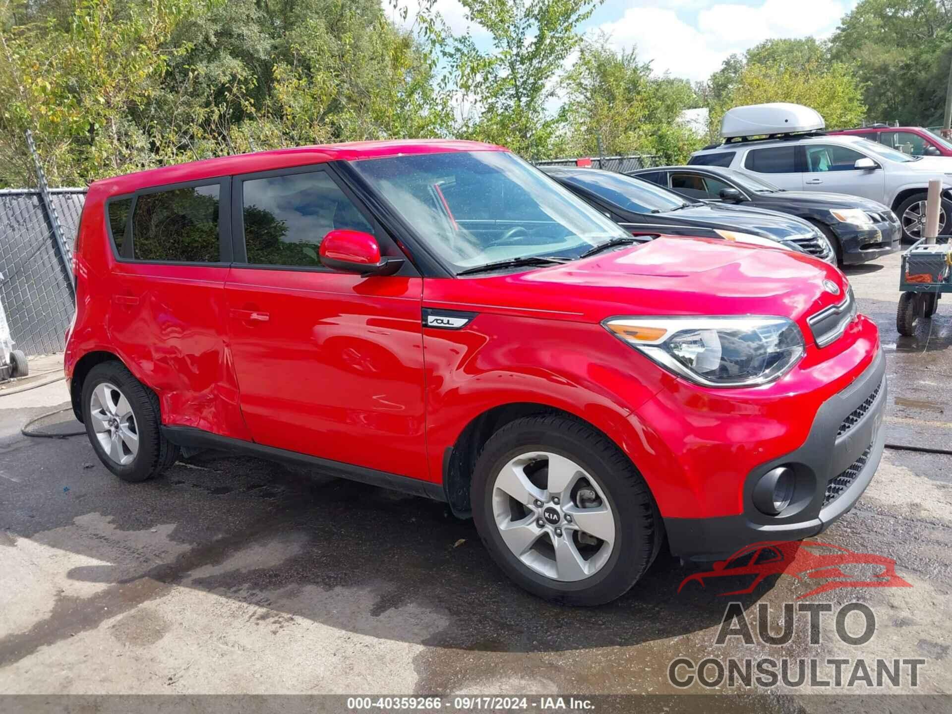 KIA SOUL 2019 - KNDJN2A25K7690193