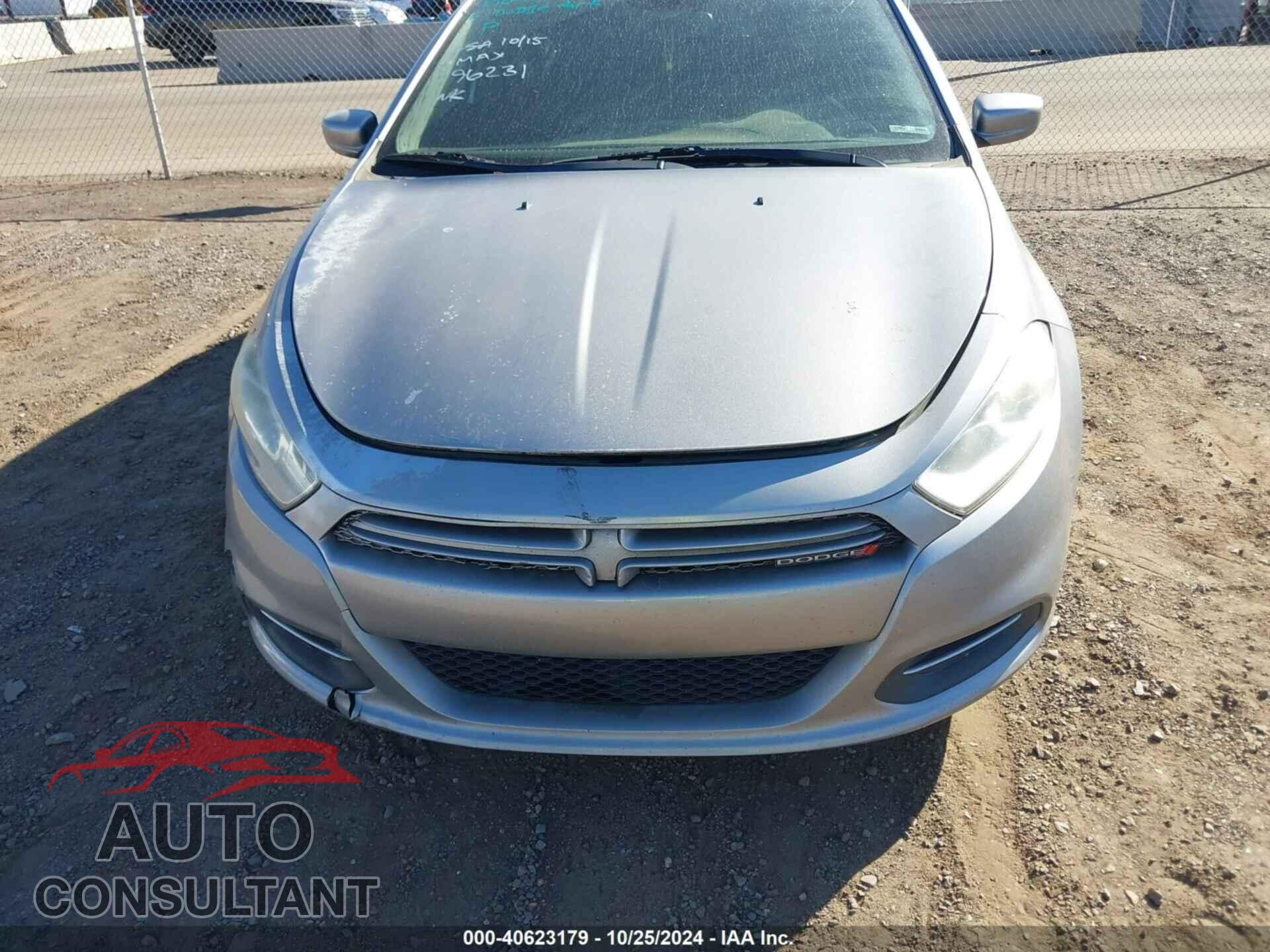 DODGE DART 2016 - 1C3CDFFA2GD796231