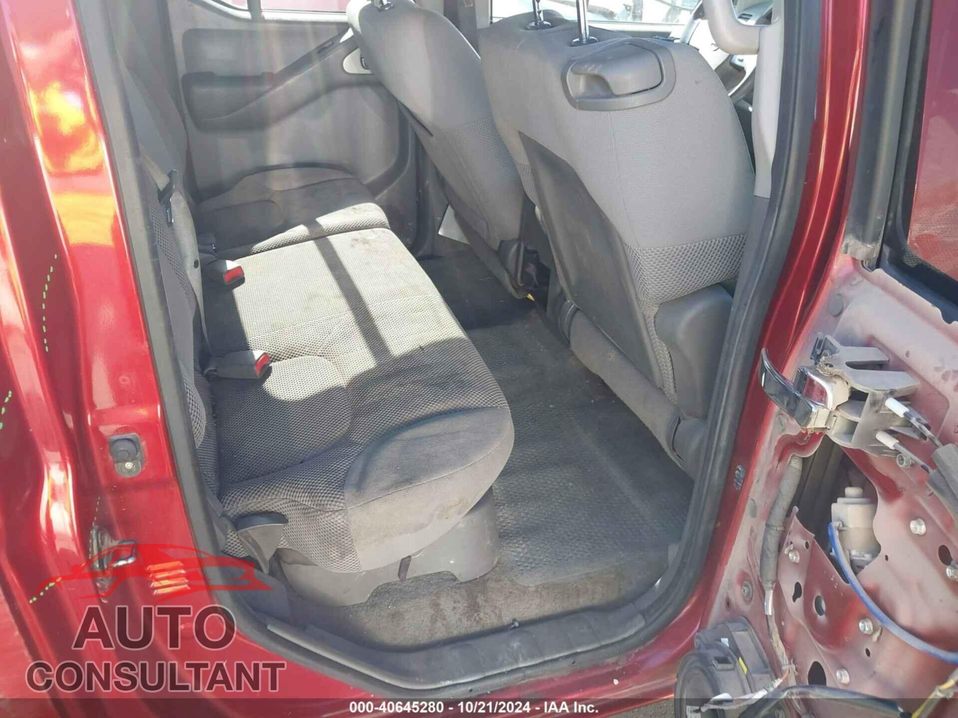 NISSAN FRONTIER 2012 - 1N6AD0EV8CC475246