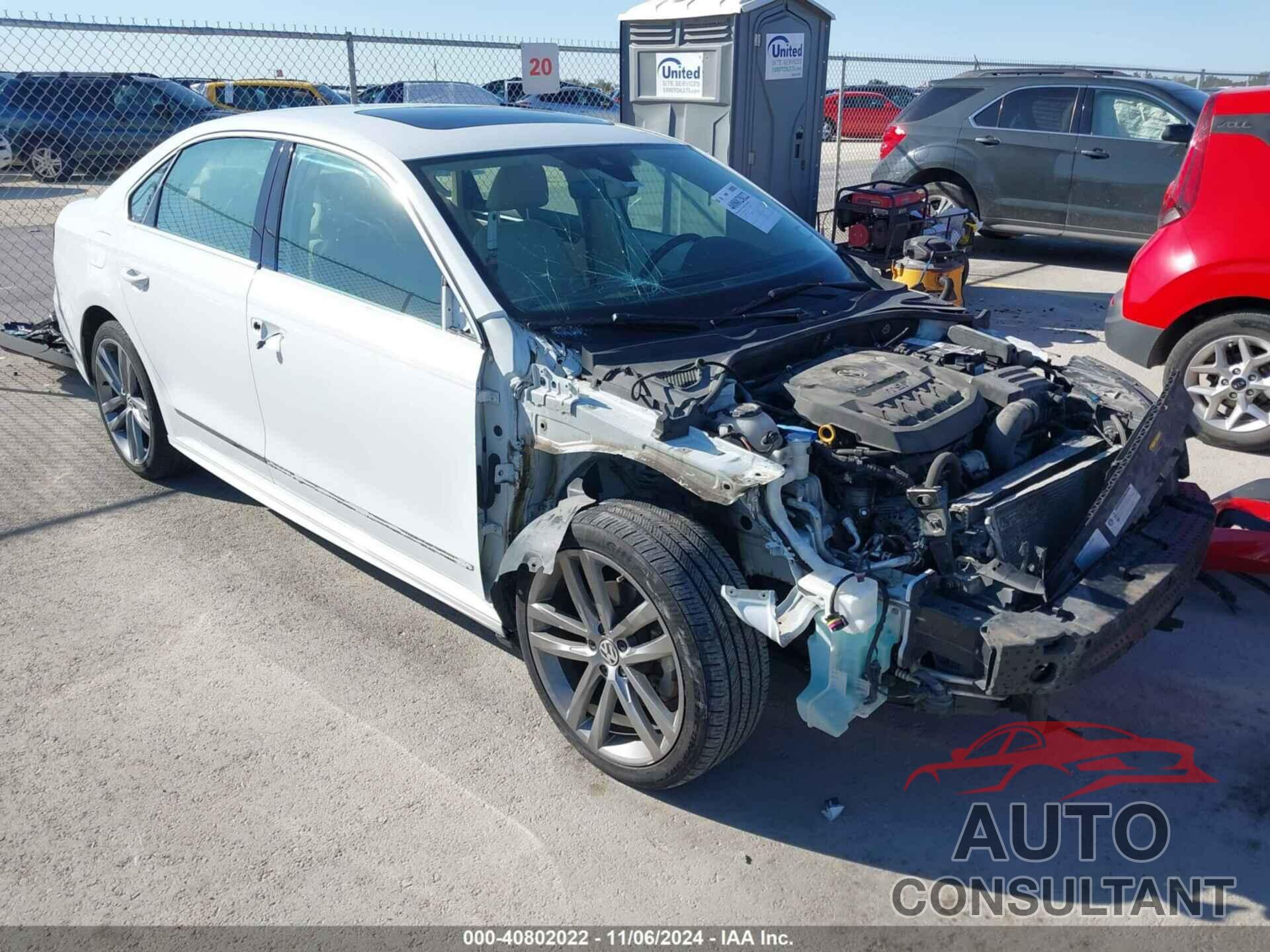 VOLKSWAGEN PASSAT 2019 - 1VWMA7A39KC014638