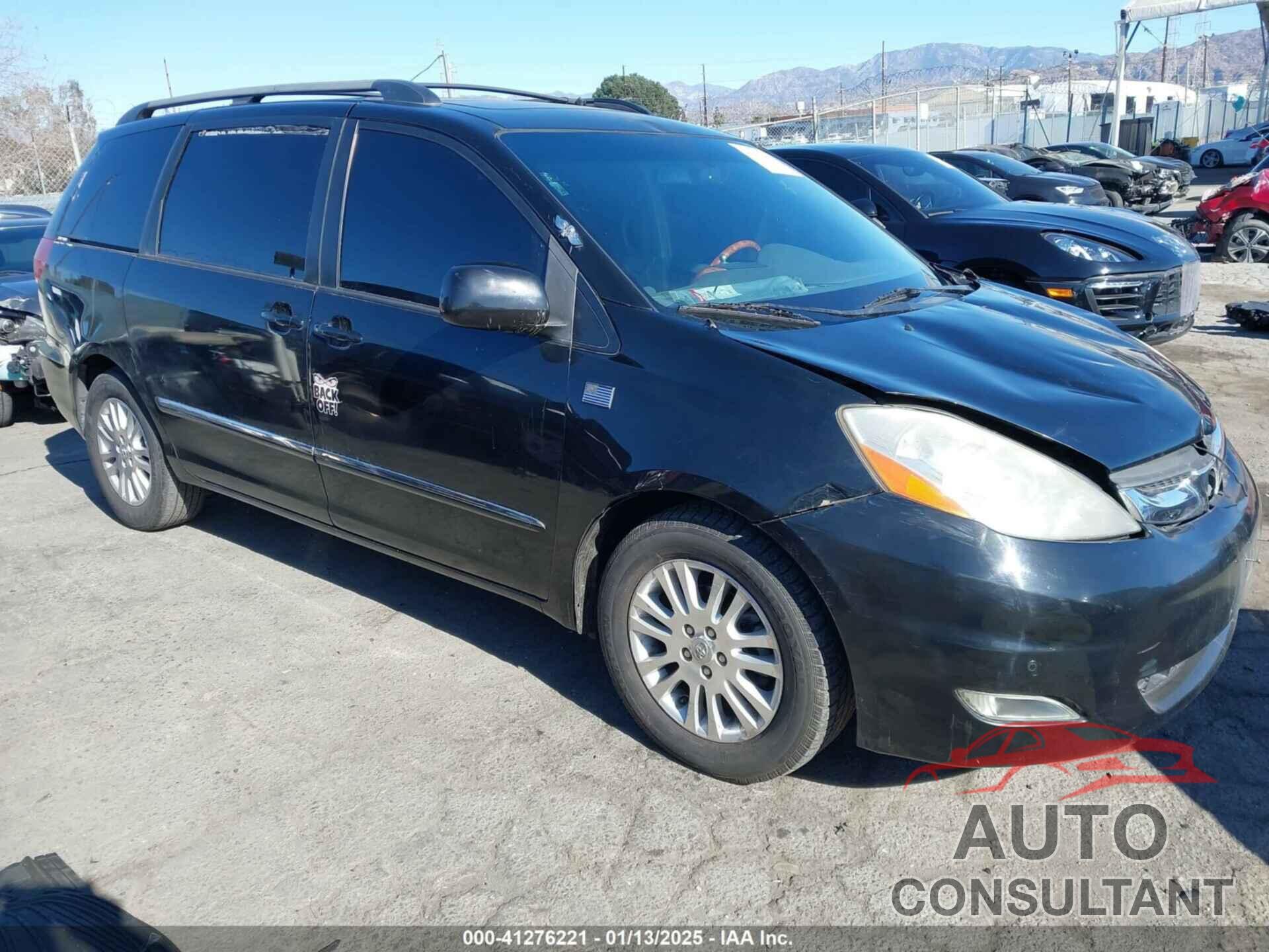 TOYOTA SIENNA 2009 - 5TDZK22C69S273555