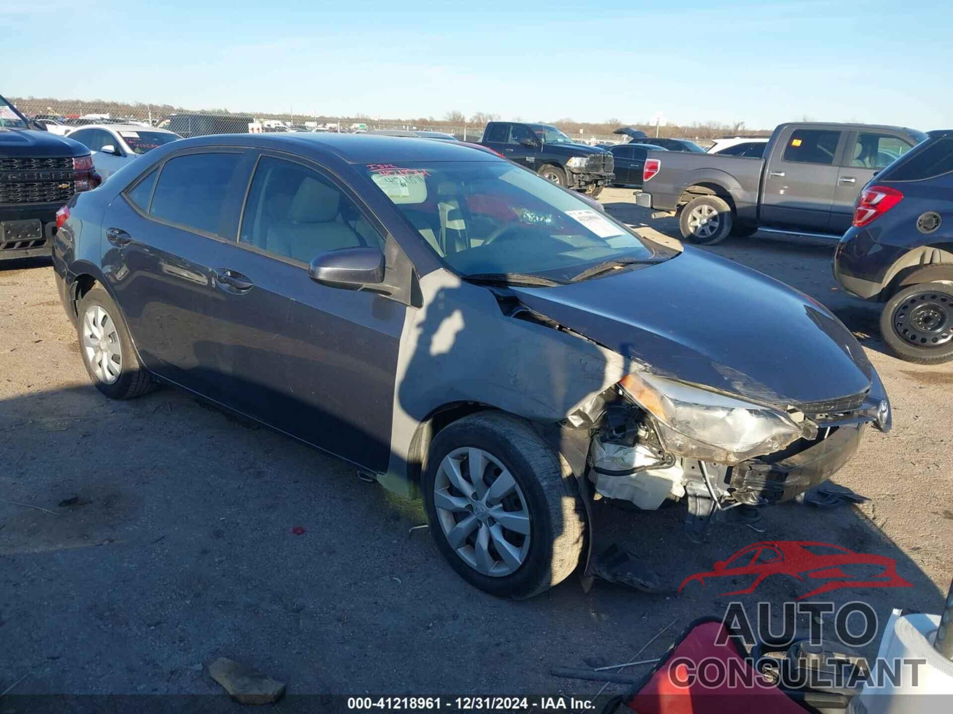 TOYOTA COROLLA 2015 - 2T1BURHE4FC440917