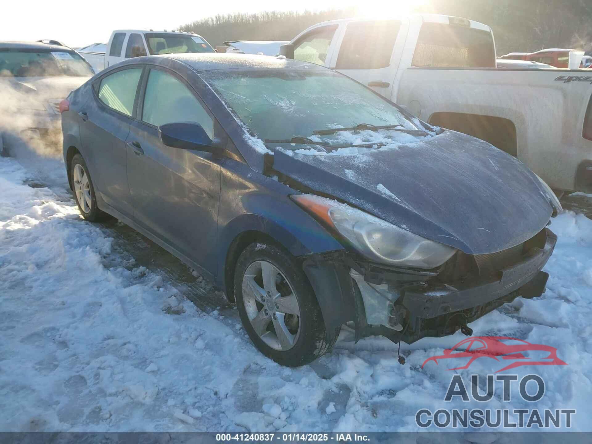 HYUNDAI ELANTRA 2013 - KMHDH4AE3DU952139