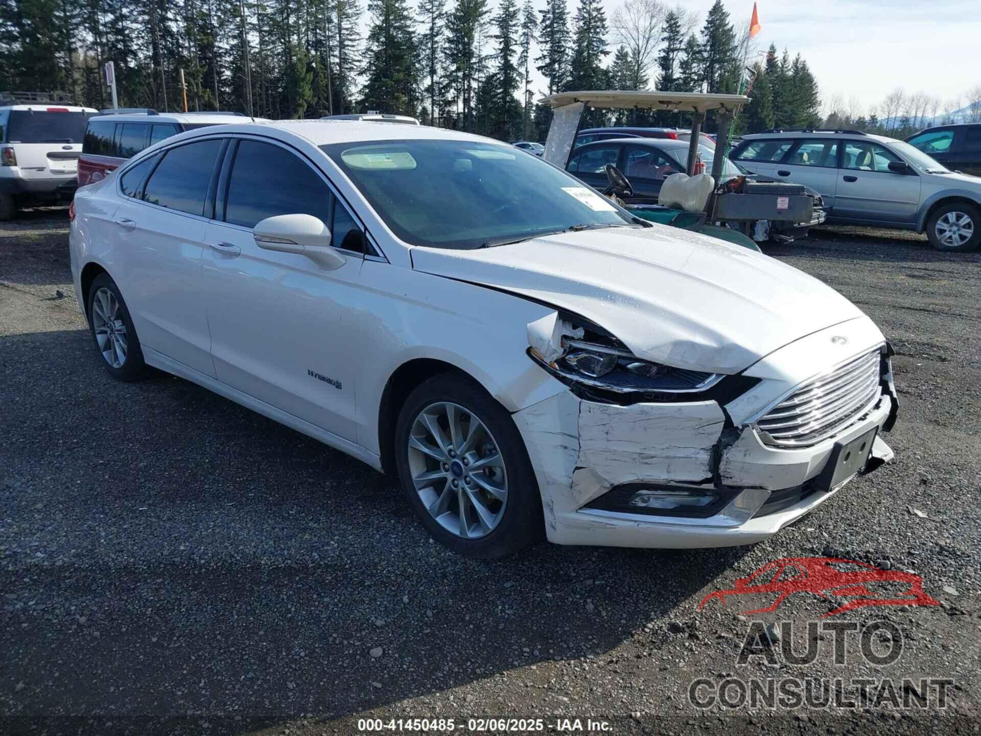 FORD FUSION HYBRID 2017 - 3FA6P0LU2HR164050