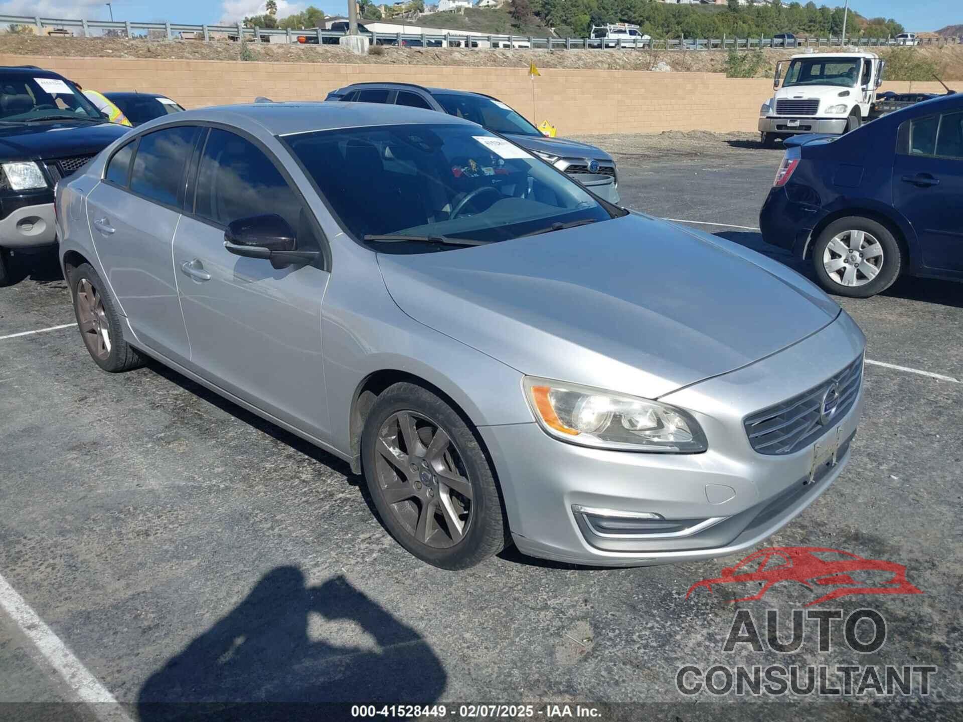 VOLVO S60 2014 - YV1612FS3E2294396