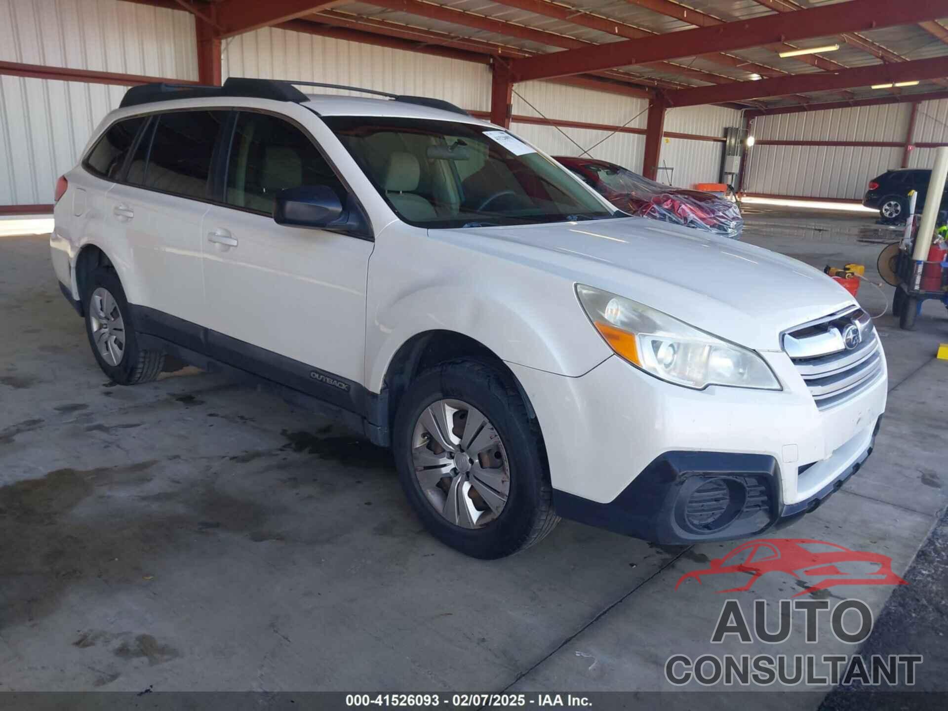 SUBARU OUTBACK 2013 - 4S4BRBAC2D3317703