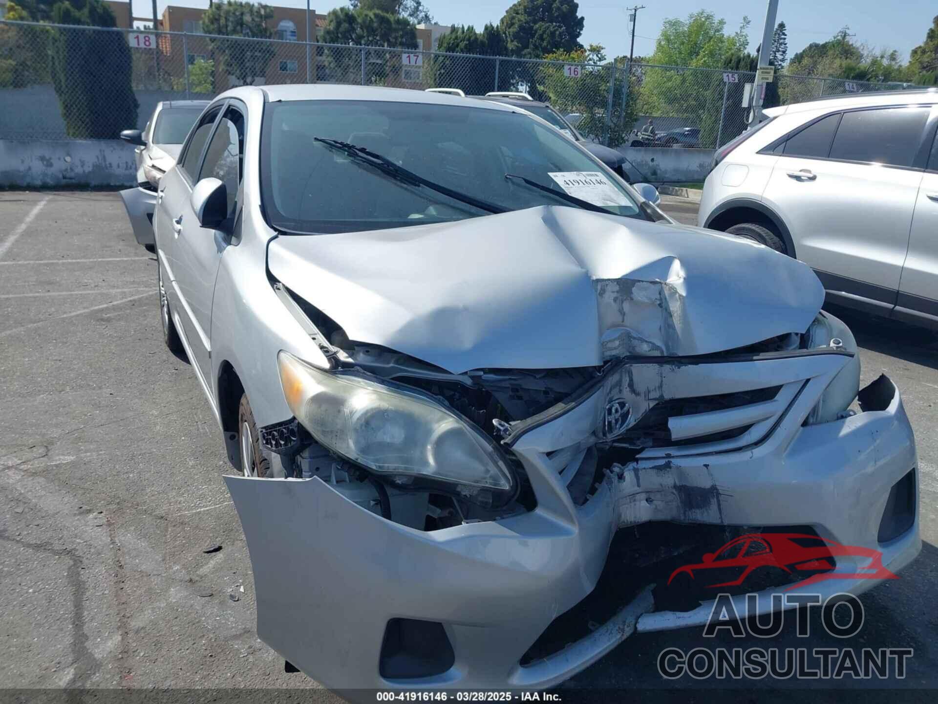 TOYOTA COROLLA 2012 - 5YFBU4EE6CP069665