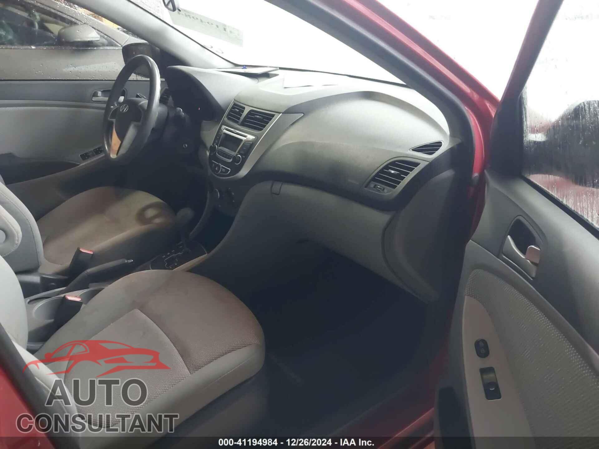 HYUNDAI ACCENT 2014 - KMHCT5AE1EU165014
