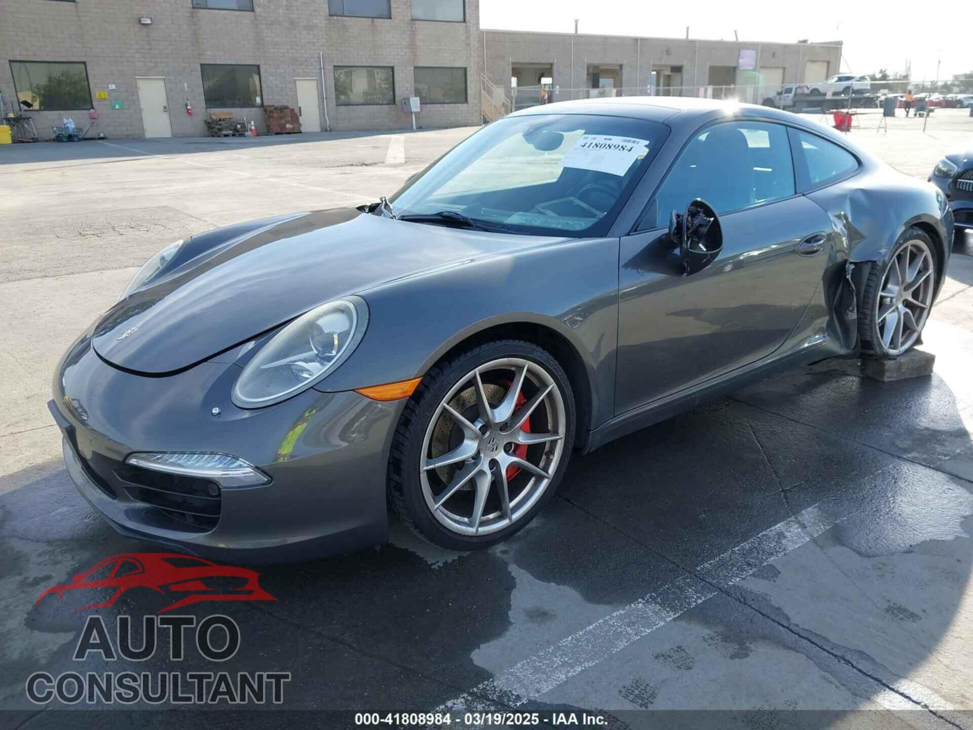PORSCHE 911 2012 - WP0AB2A93CS120200