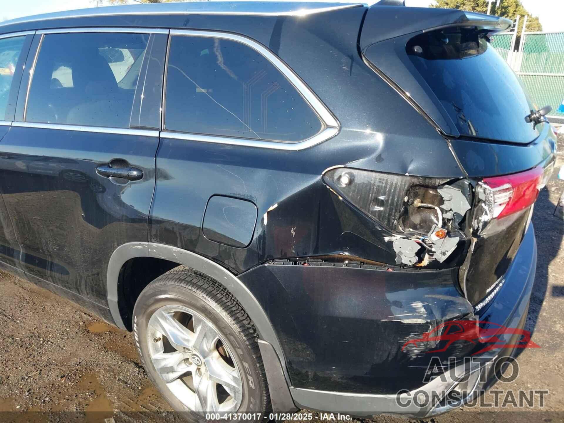 TOYOTA HIGHLANDER 2018 - 5TDDZRFH3JS869473