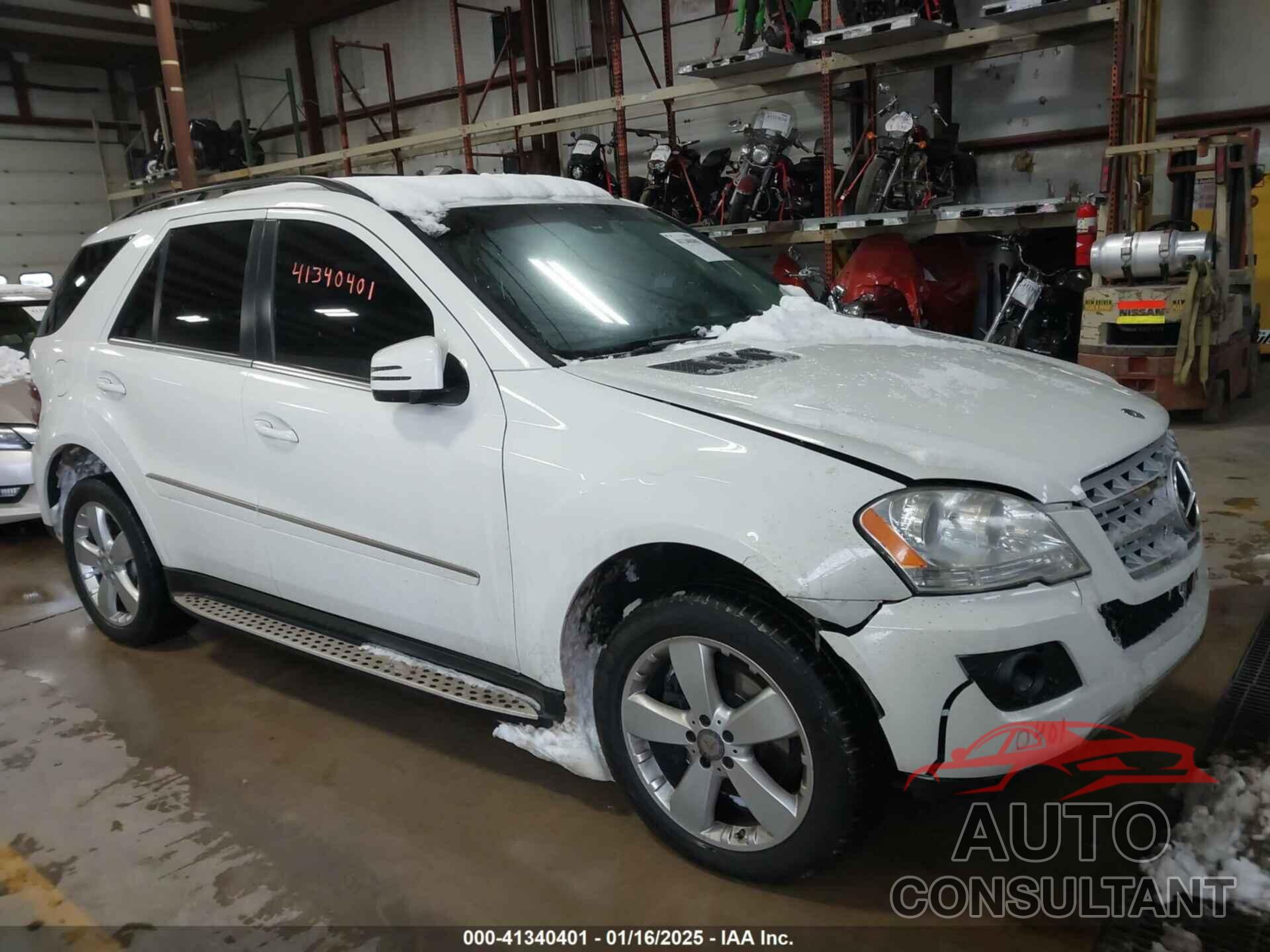 MERCEDES-BENZ ML 350 2010 - 4JGBB8GB9AA543511