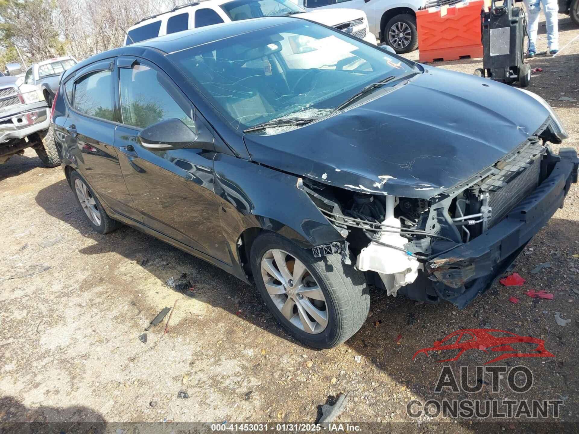 HYUNDAI ACCENT 2014 - KMHCU5AE8EU178050