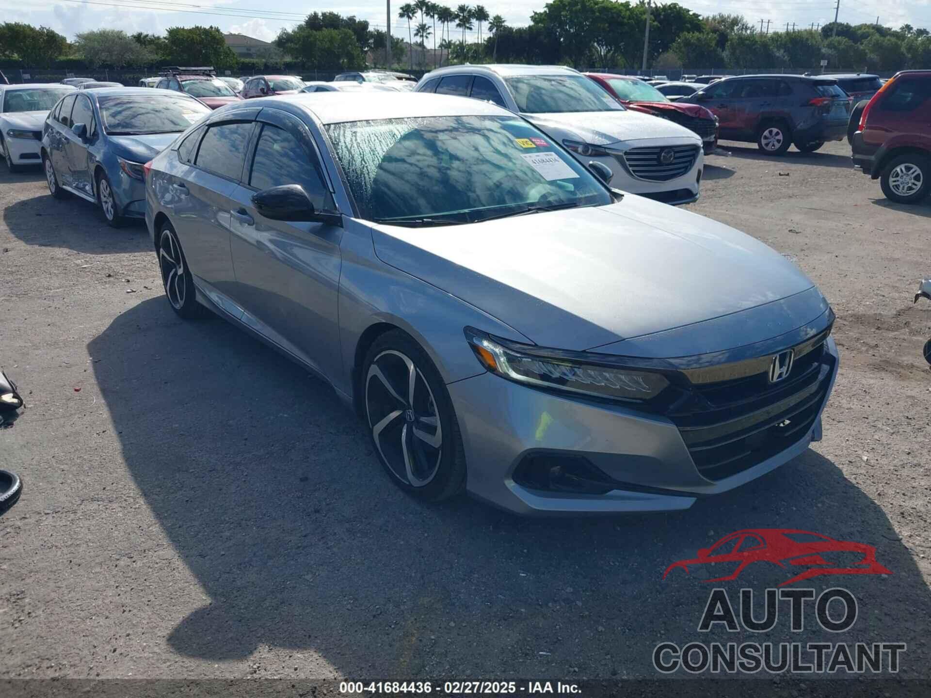 HONDA ACCORD 2022 - 1HGCV1F33NA113417