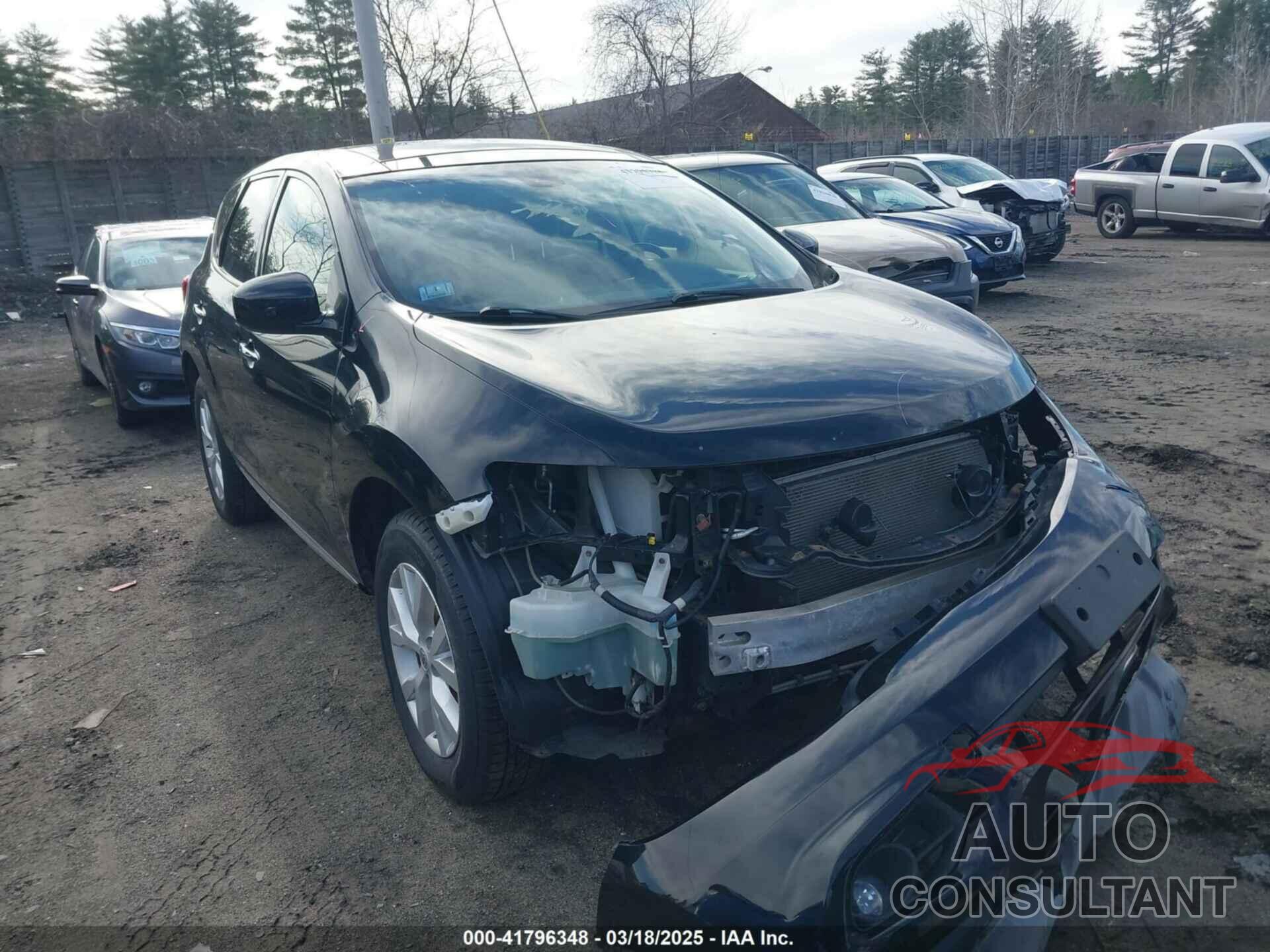 NISSAN MURANO 2012 - JN8AZ1MW5CW227706