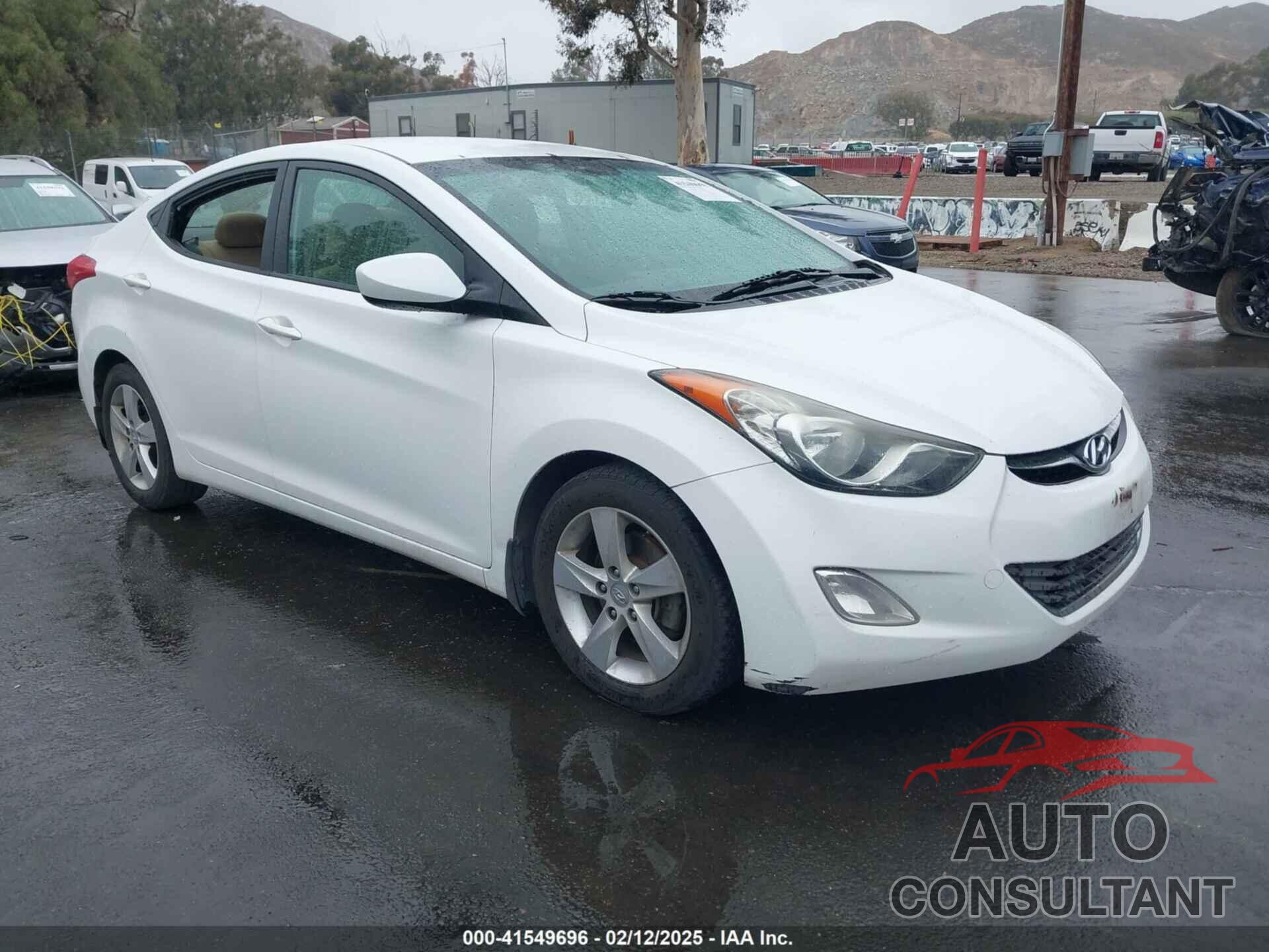 HYUNDAI ELANTRA 2013 - 5NPDH4AEXDH254254