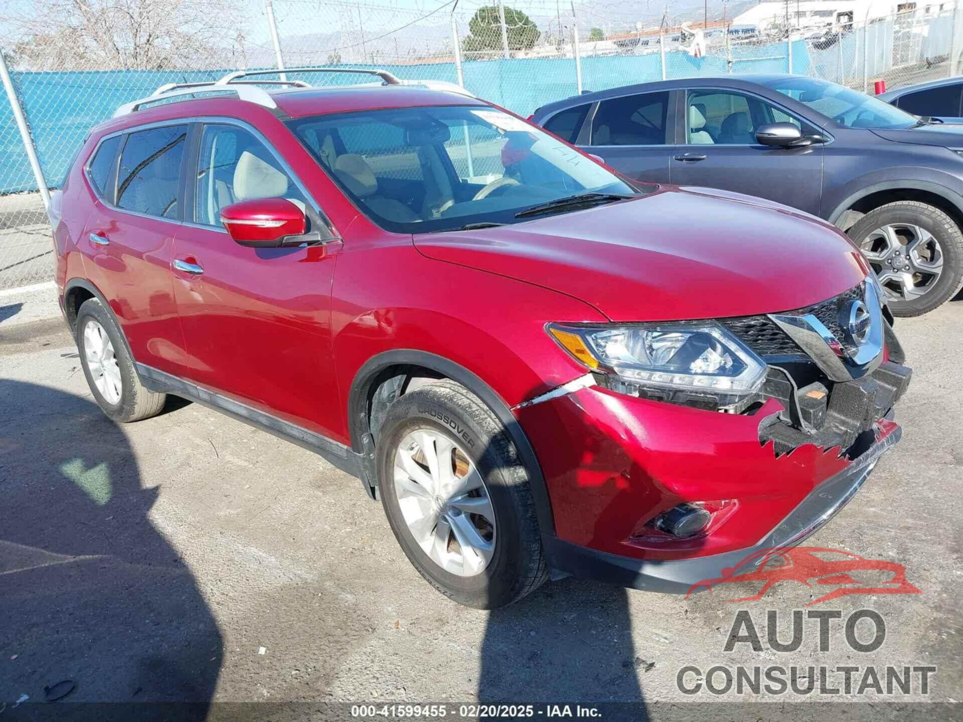 NISSAN ROGUE 2015 - 5N1AT2MT1FC770397