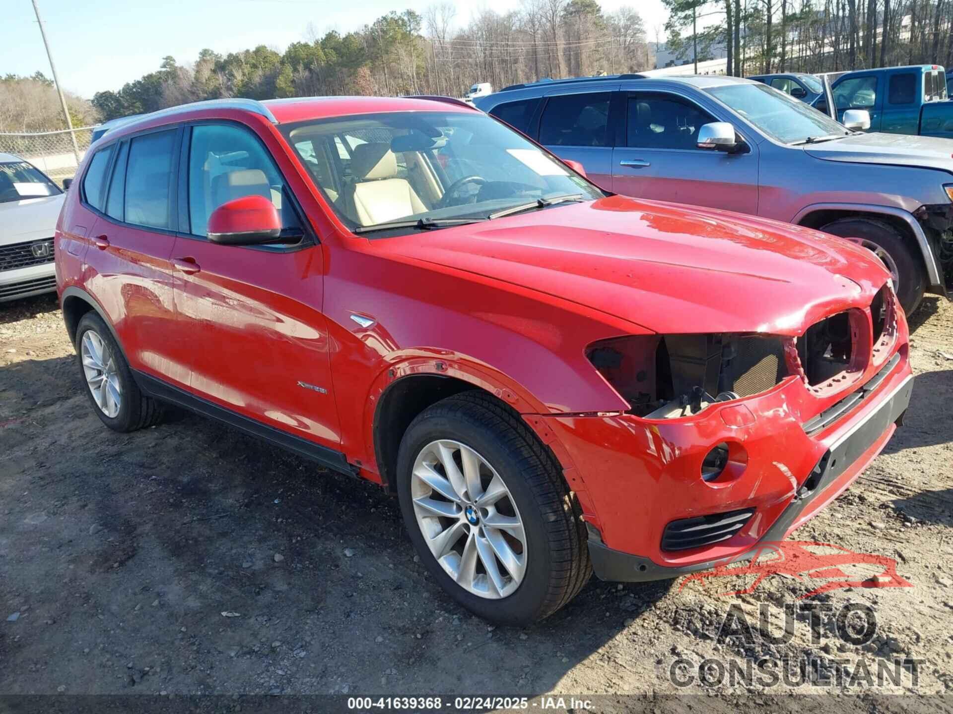 BMW X3 2017 - 5UXWX9C56H0T10147