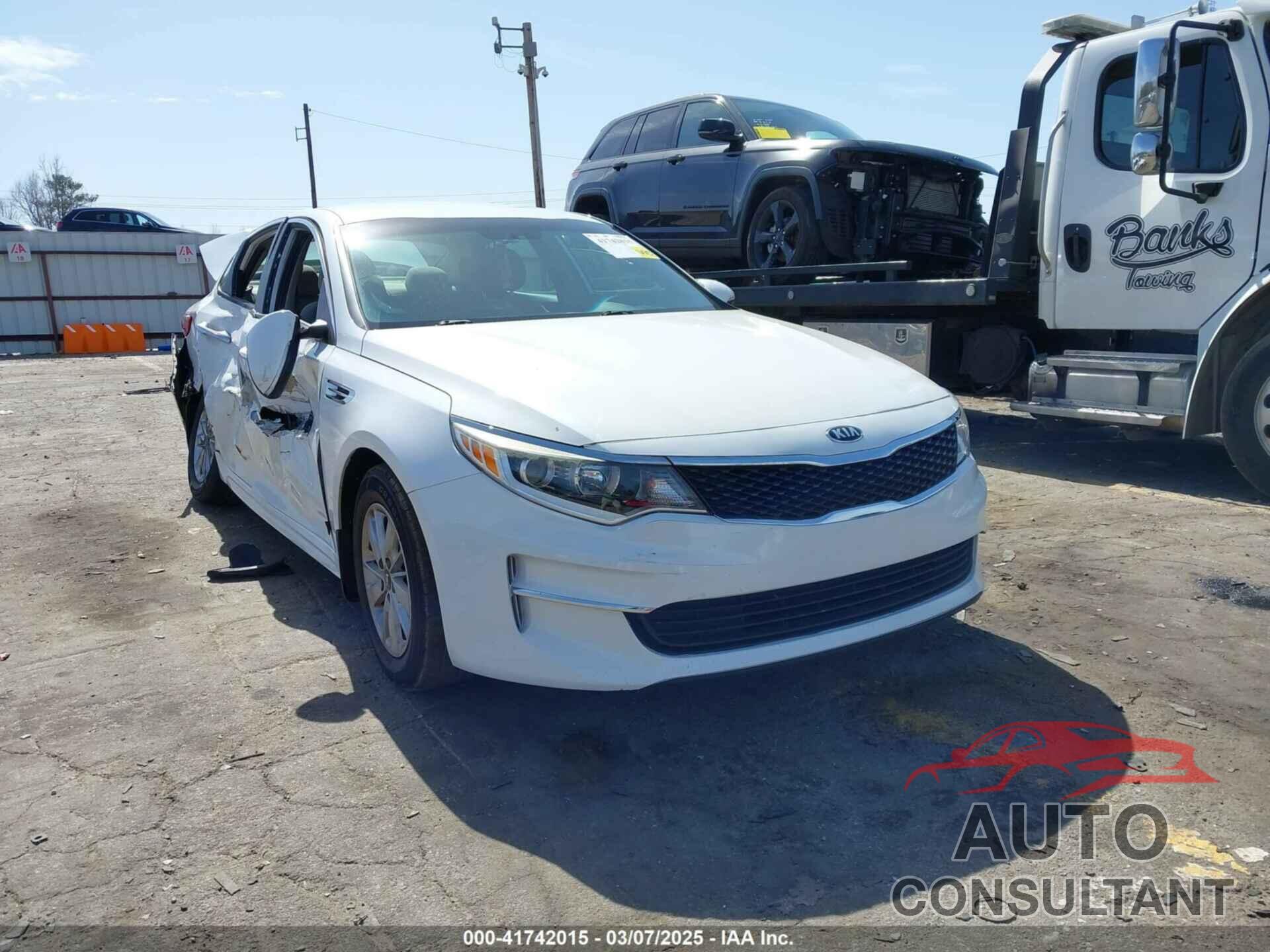 KIA OPTIMA 2018 - 5XXGT4L39JG200457