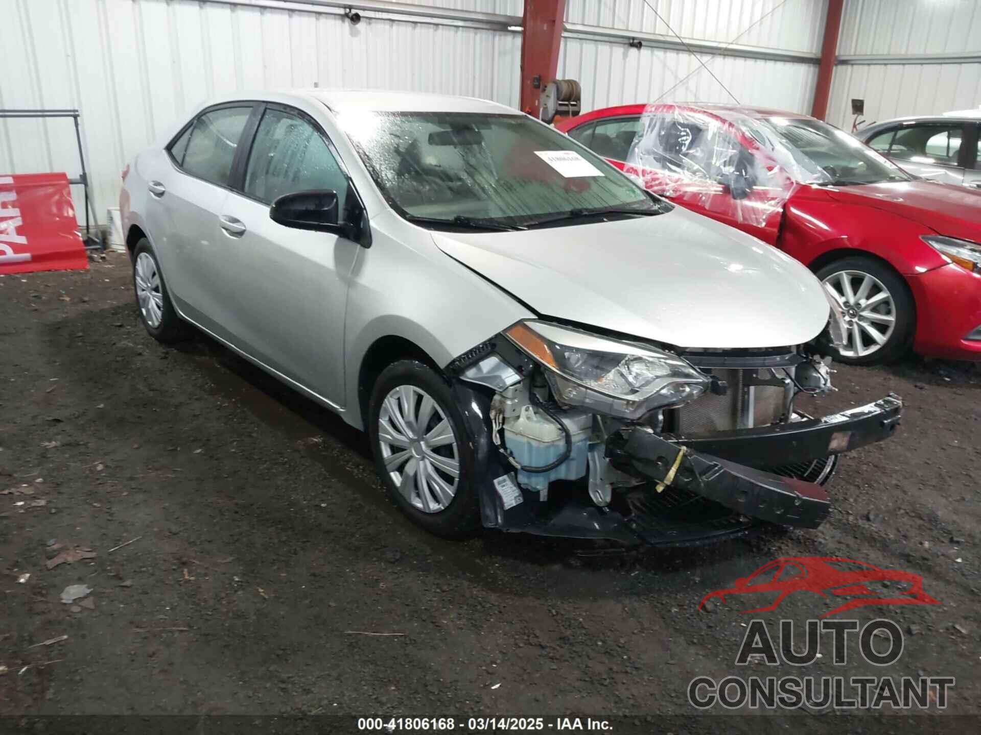 TOYOTA COROLLA 2015 - 2T1BURHE9FC237103