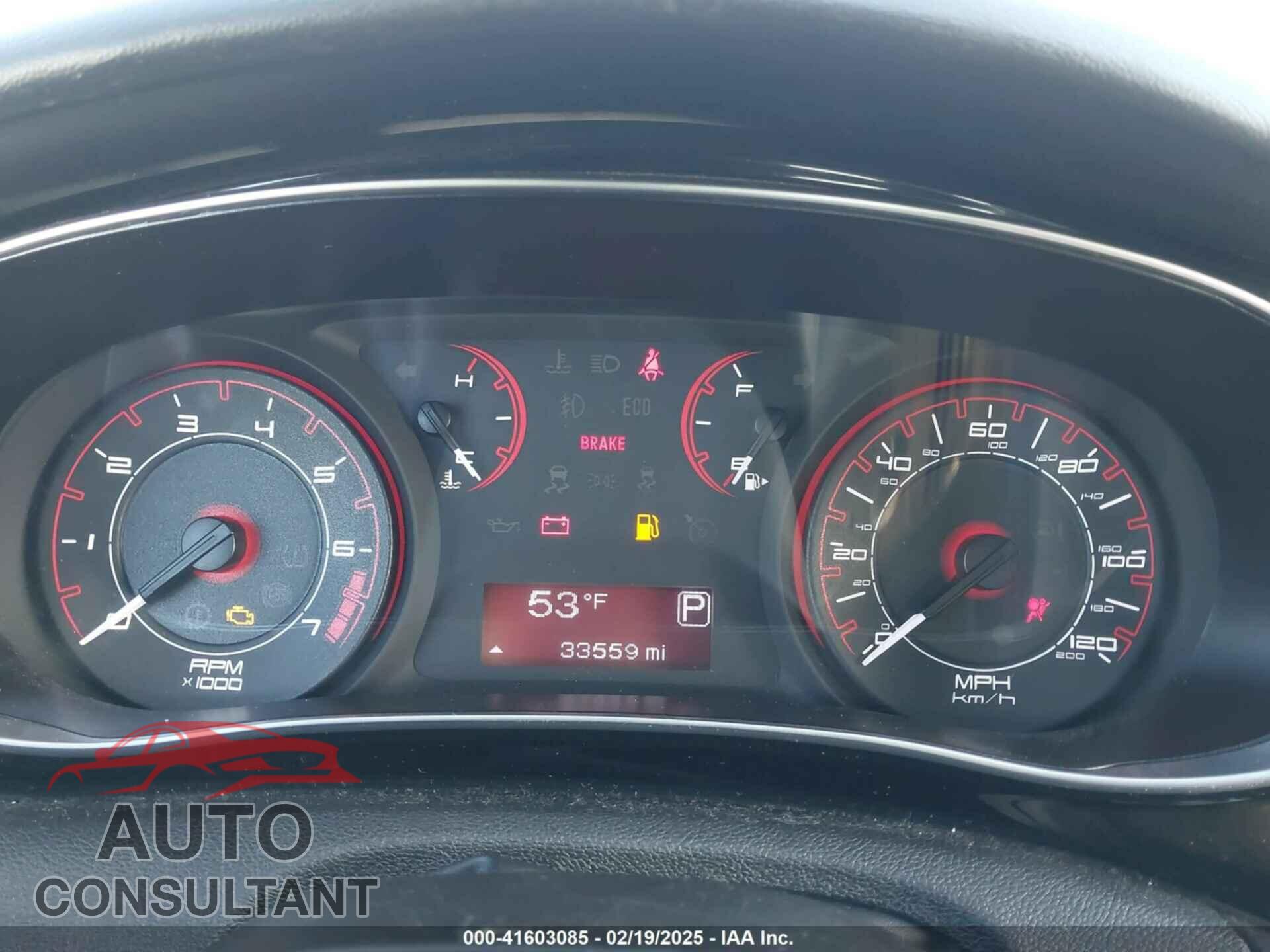 DODGE DART 2013 - 1C3CDFBA0DD305933