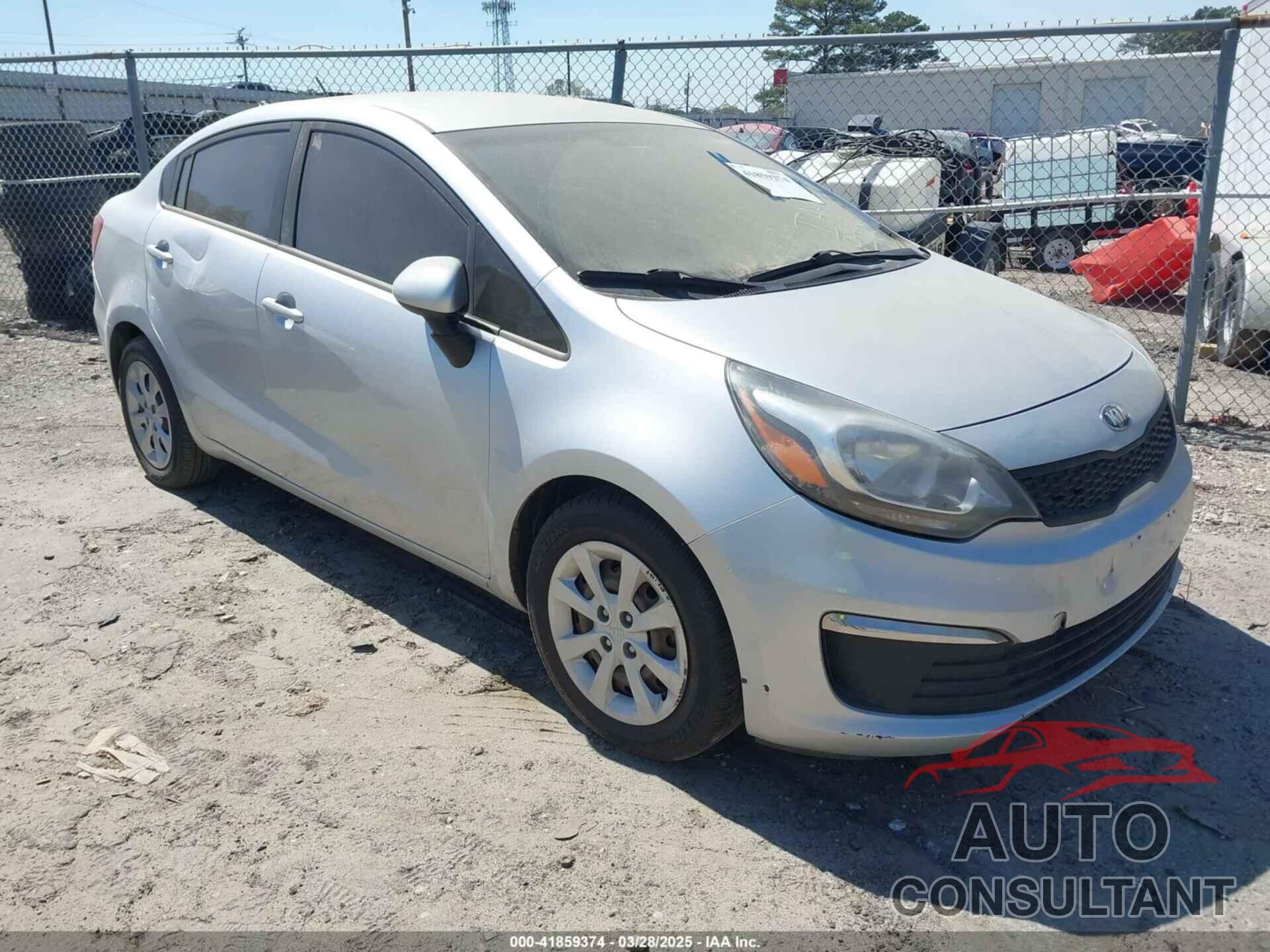 KIA RIO 2017 - KNADM4A37H6044492