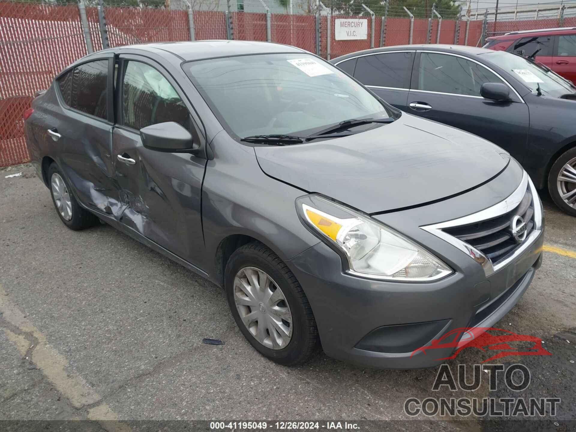 NISSAN VERSA 2017 - 3N1CN7AP0HL816727