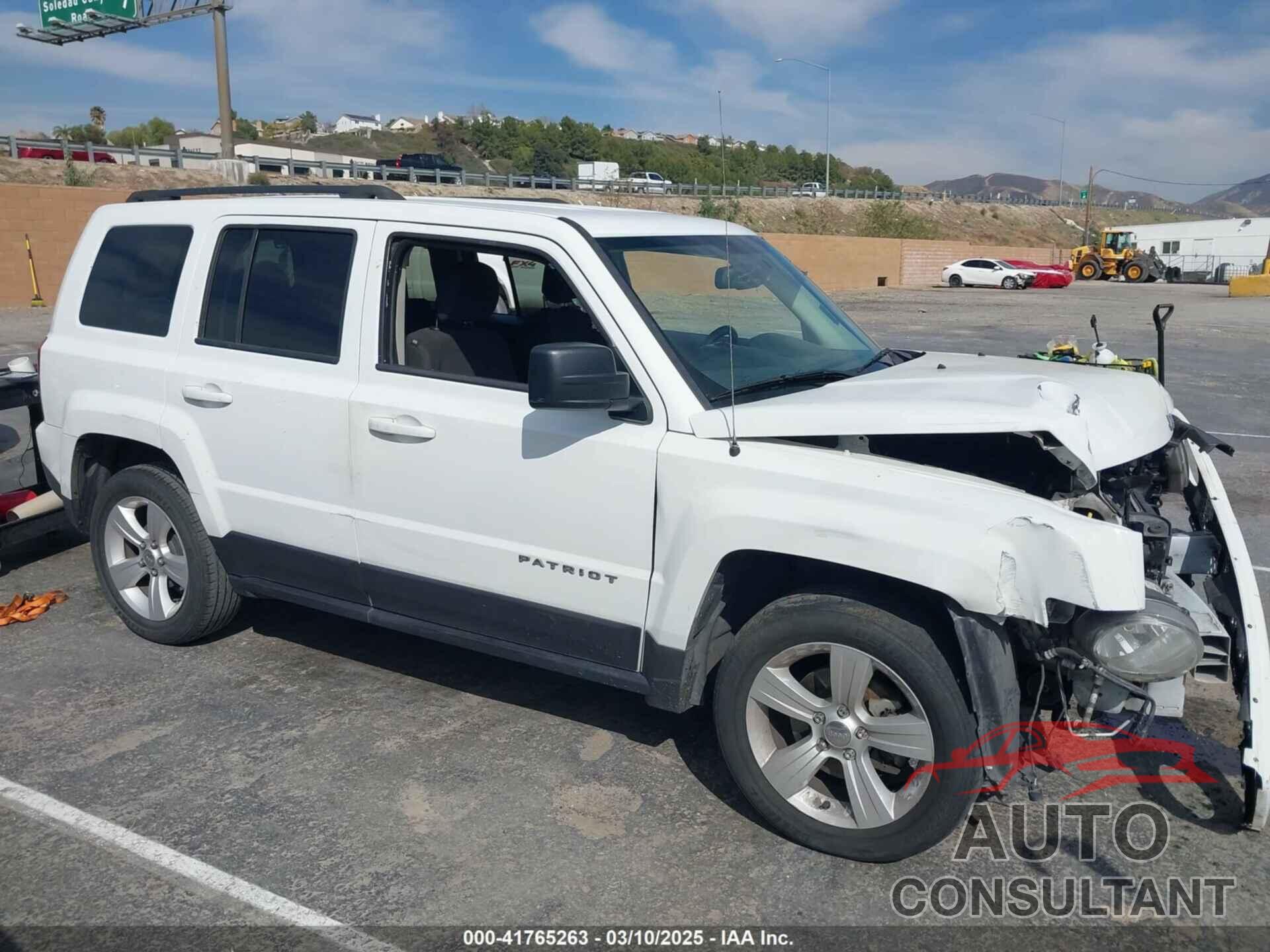 JEEP PATRIOT 2017 - 1C4NJPFB2HD184608