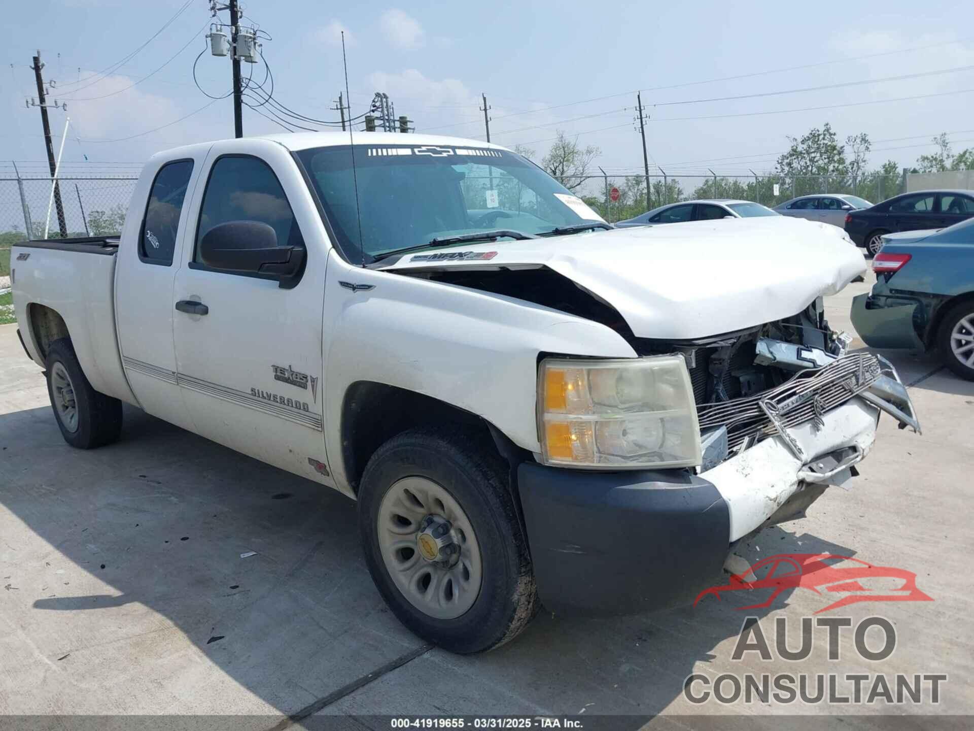 CHEVROLET SILVERADO 1500 2010 - 1GCSCPEX3AZ198388