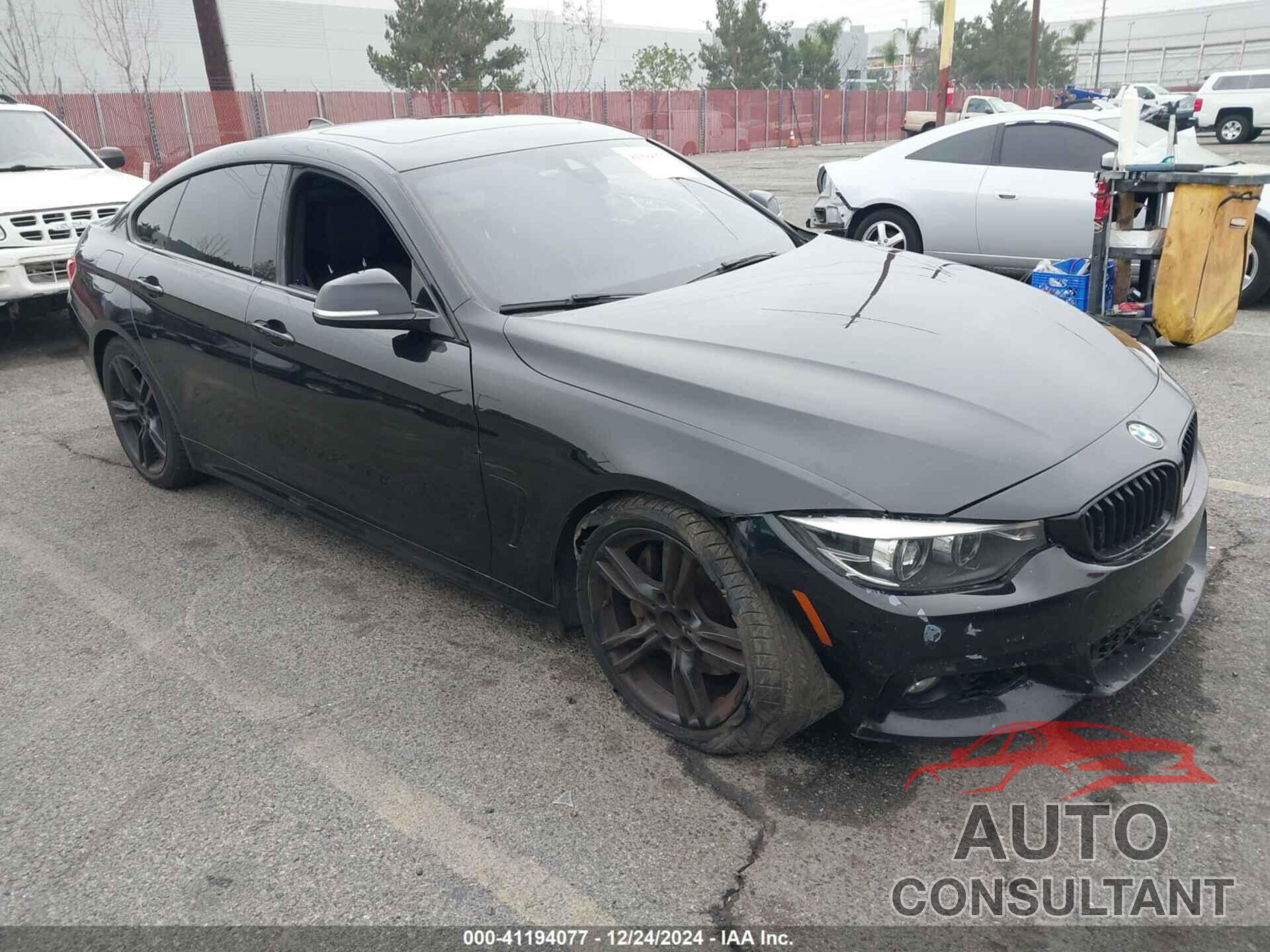 BMW 430I GRAN COUPE 2018 - WBA4J3C59JBG95639