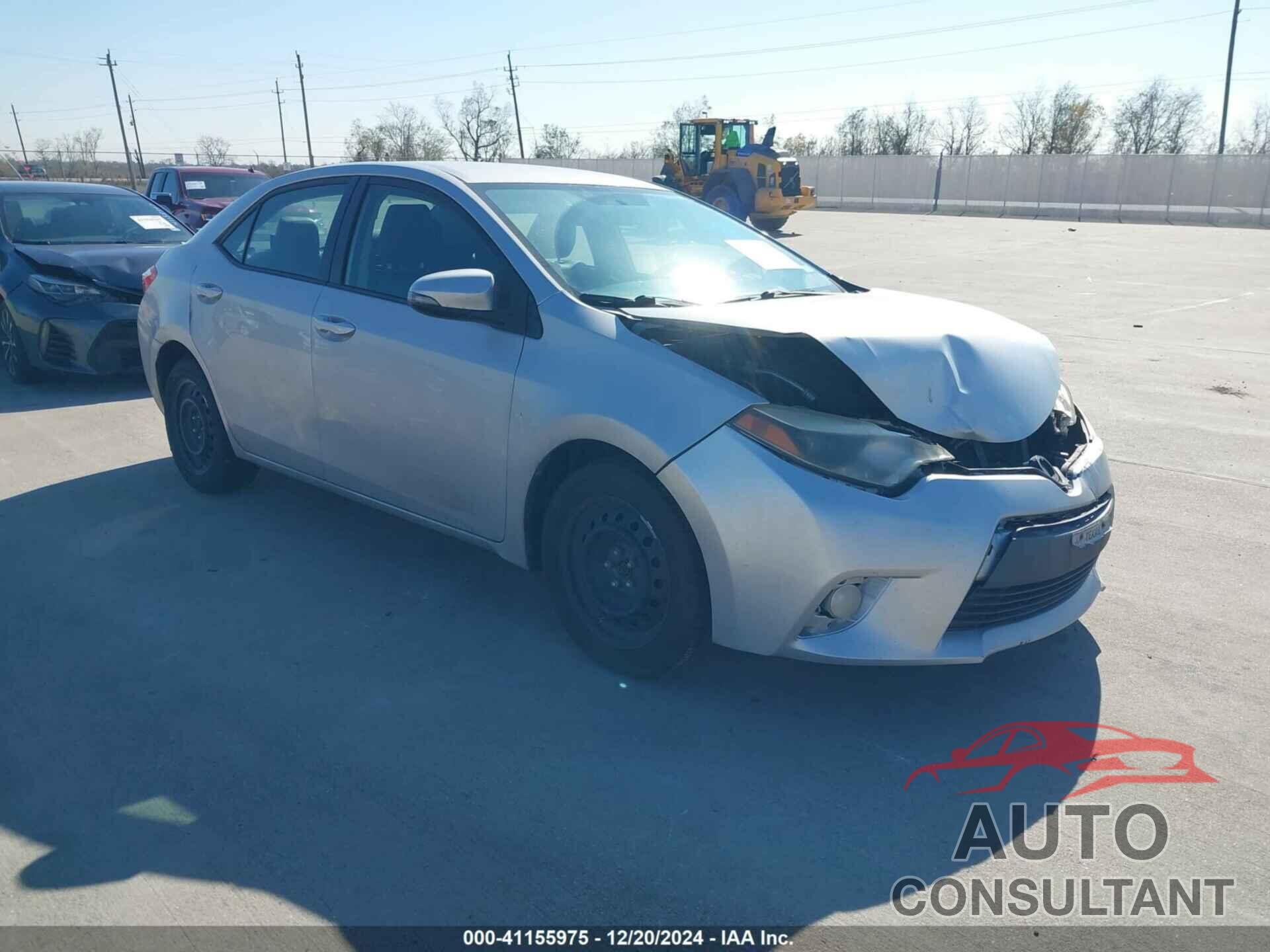 TOYOTA COROLLA 2015 - 2T1BURHE1FC332934