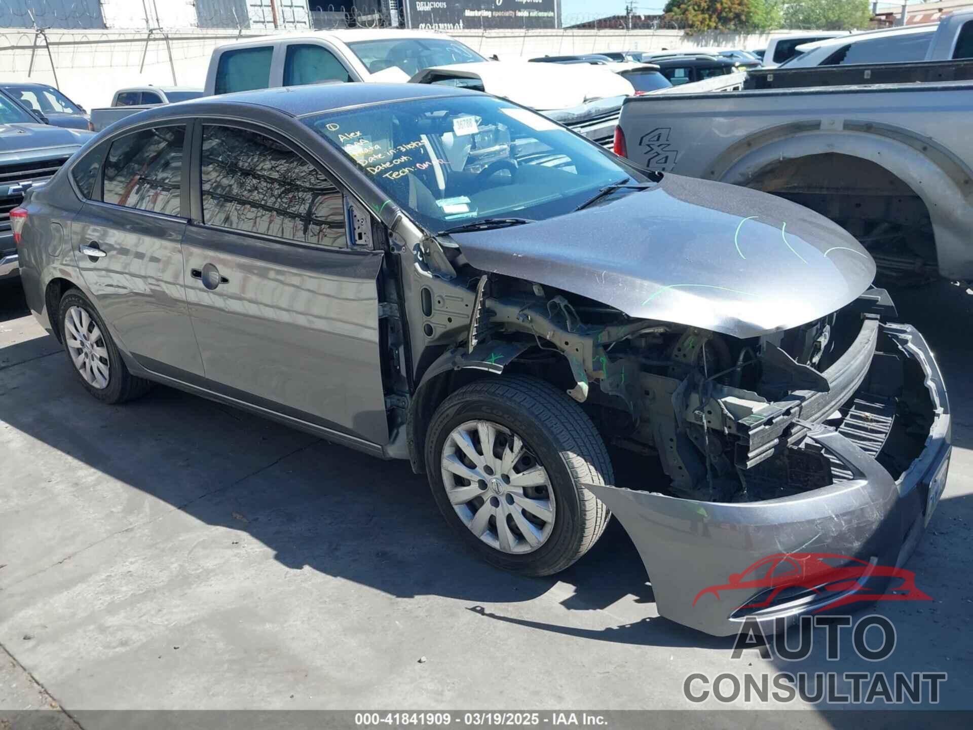 NISSAN SENTRA 2015 - 3N1AB7AP8FY338752
