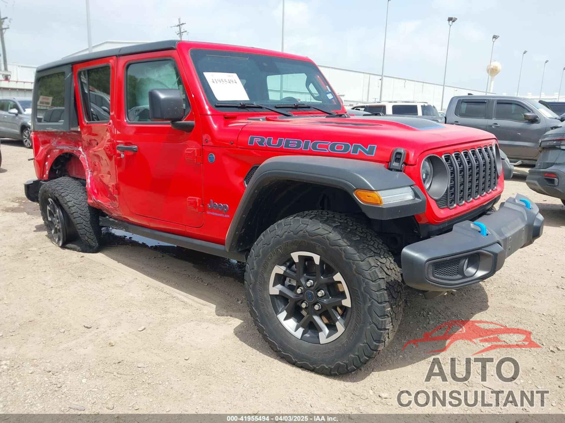 JEEP WRANGLER 4XE 2024 - 1C4RJXR62RW242108