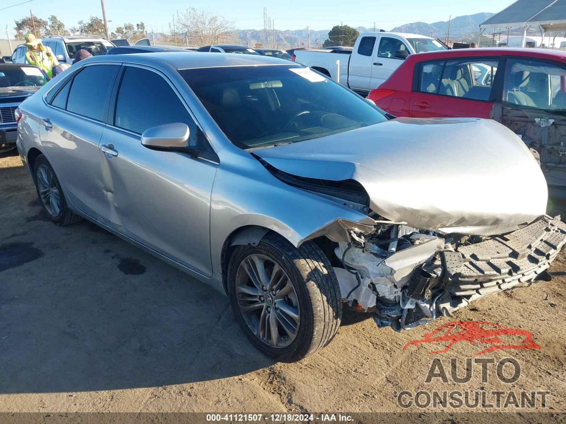 TOYOTA CAMRY 2017 - 4T1BF1FK5HU415742