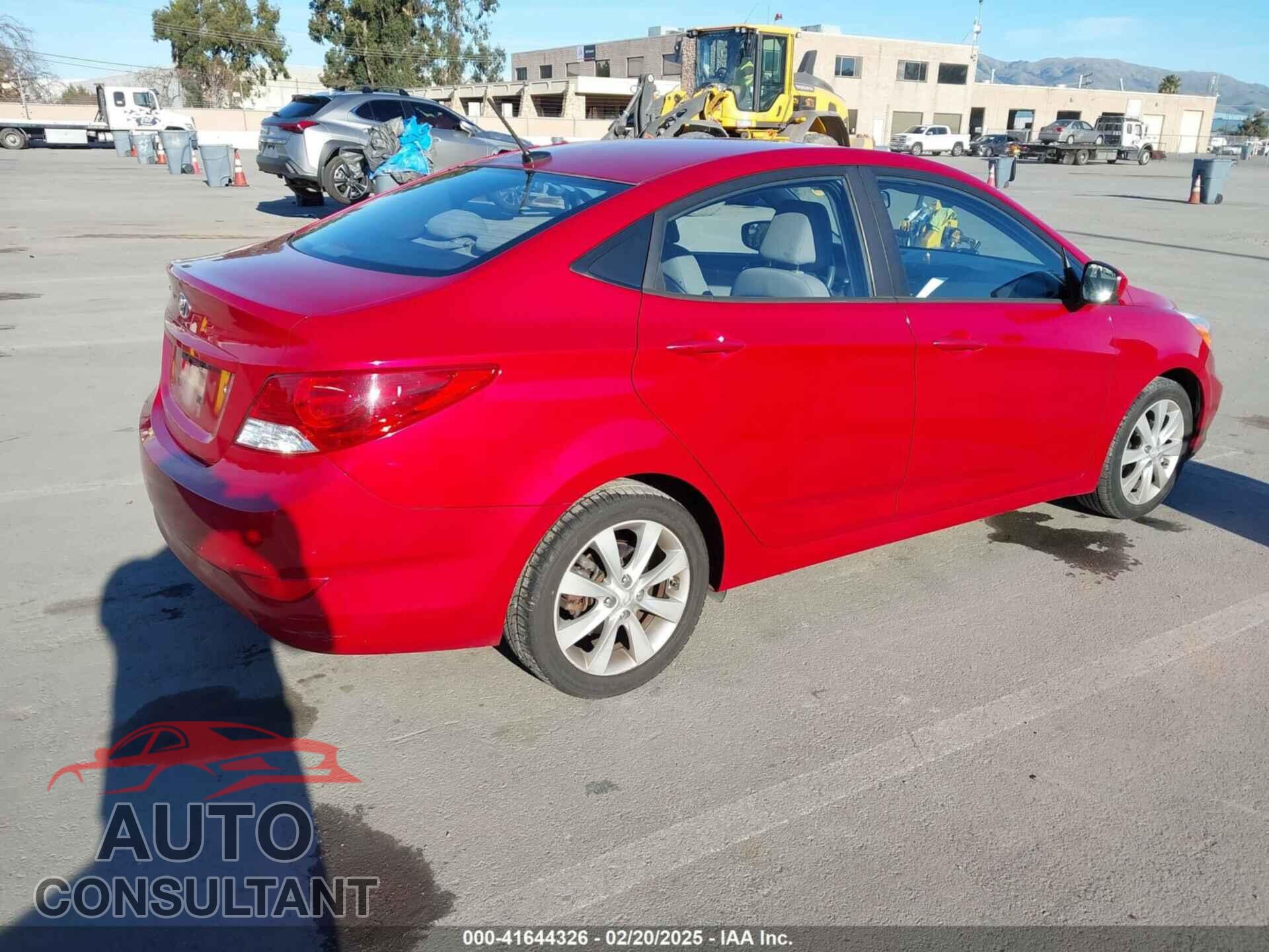 HYUNDAI ACCENT 2014 - KMHCU4AE1EU775762