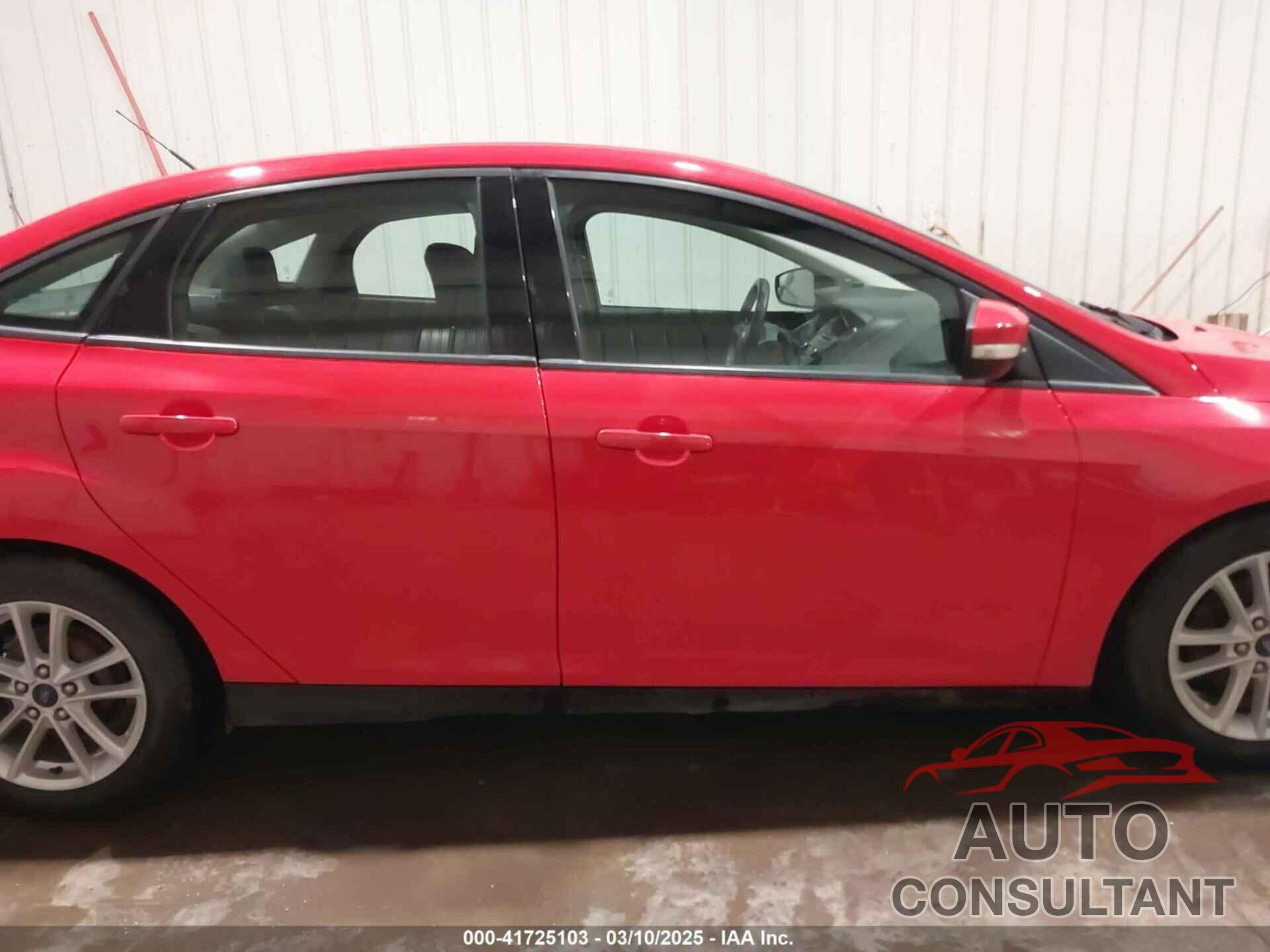 FORD FOCUS 2017 - 1FADP3F25HL231838
