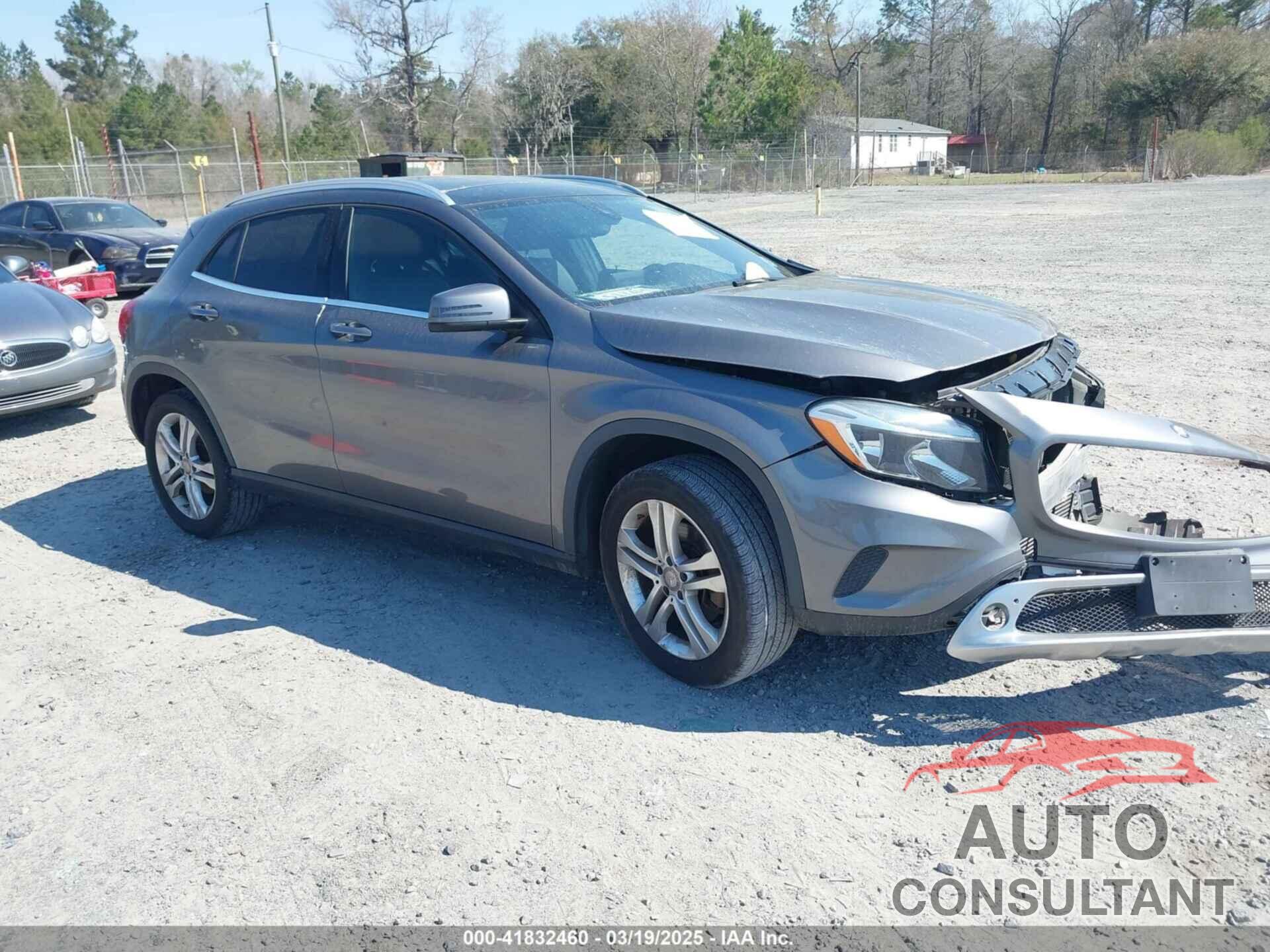 MERCEDES-BENZ GLA 250 2017 - WDCTG4GB1HJ295973